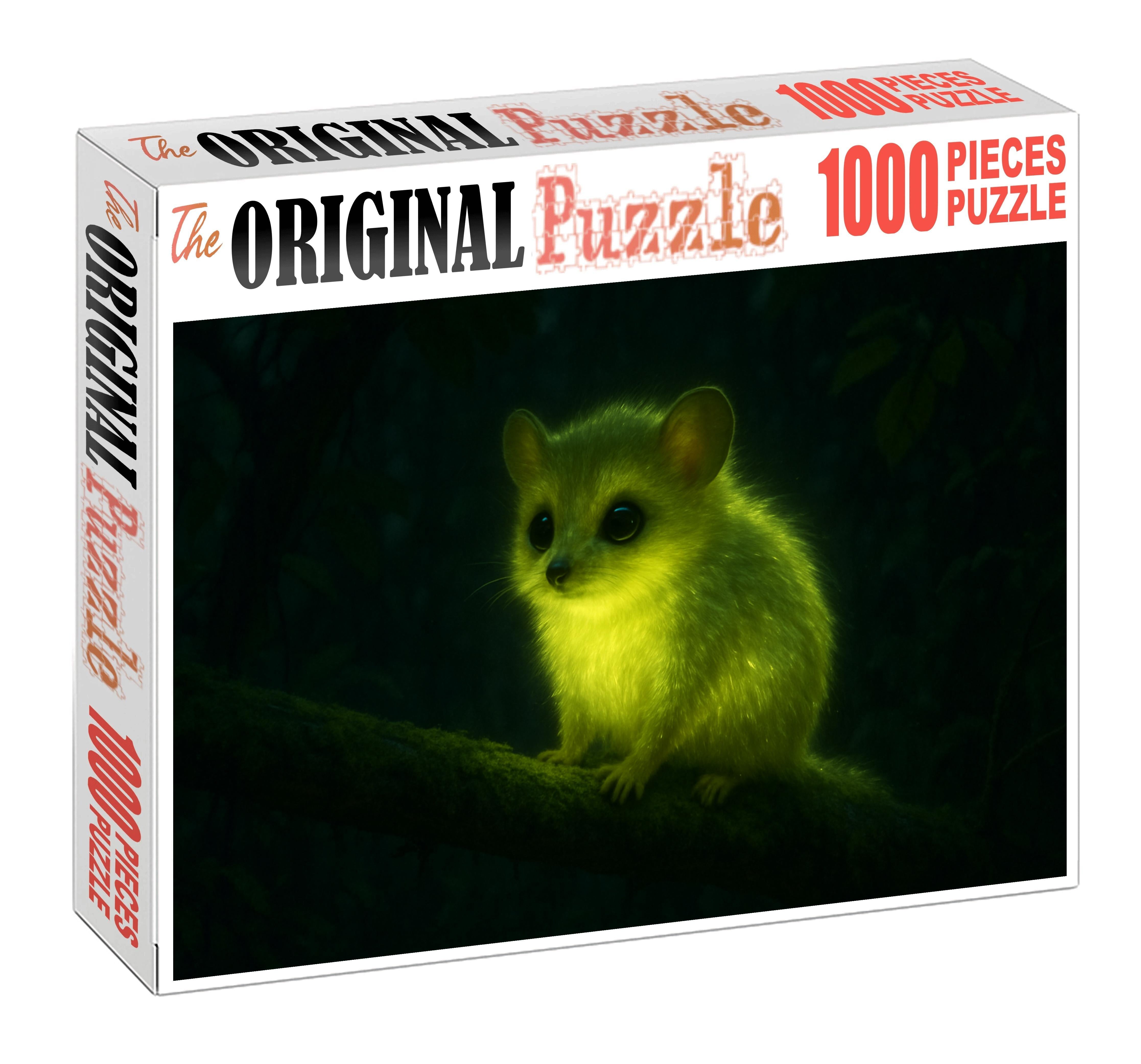 Luminous Velvetback Nocturnal Mammal With Glow-in-the-dark Fur Puzzle Fun
