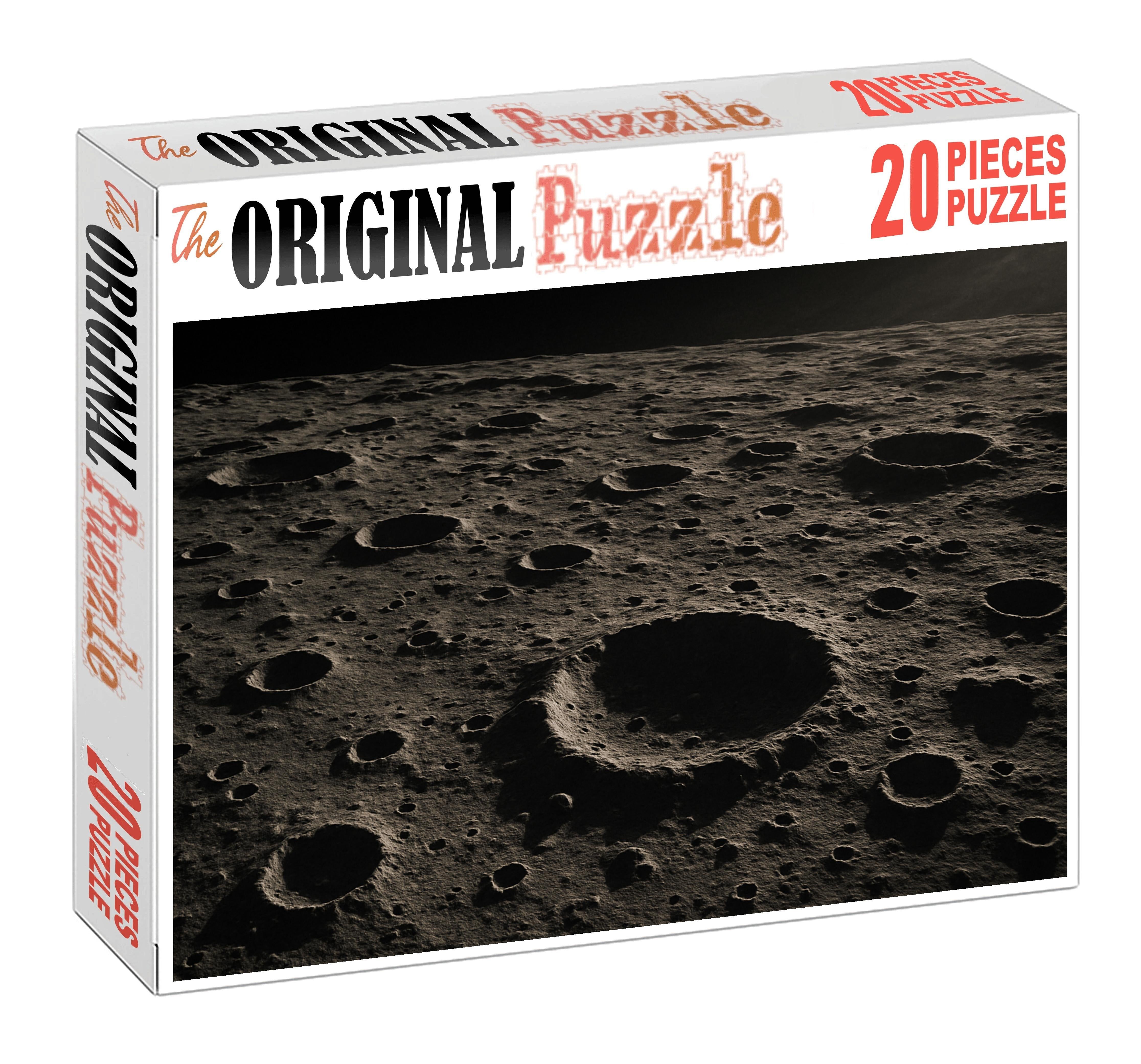 Cratered Moon Plateau Unique Puzzle Design