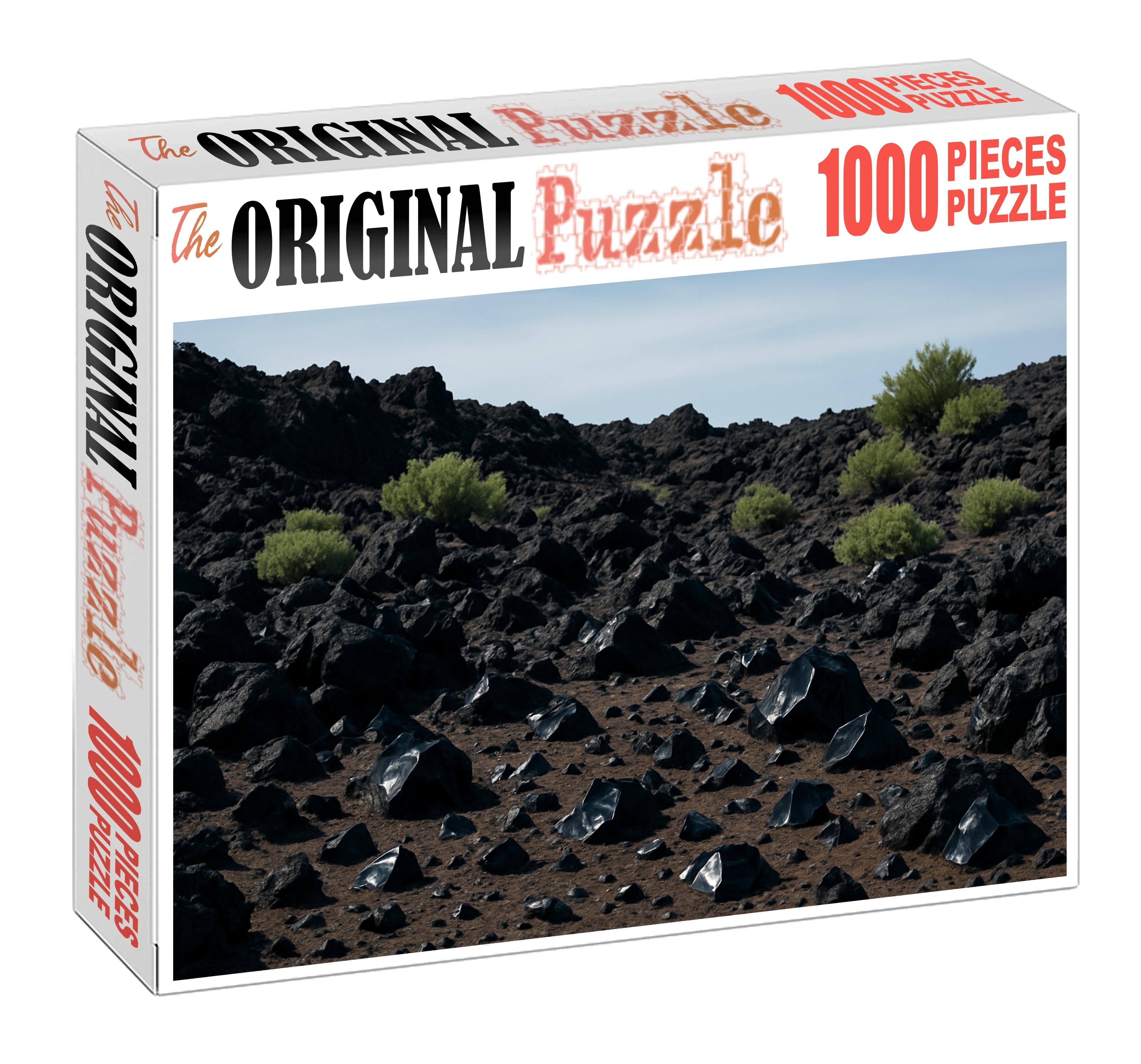 Obsidian Crater Basin Large Format Puzzle