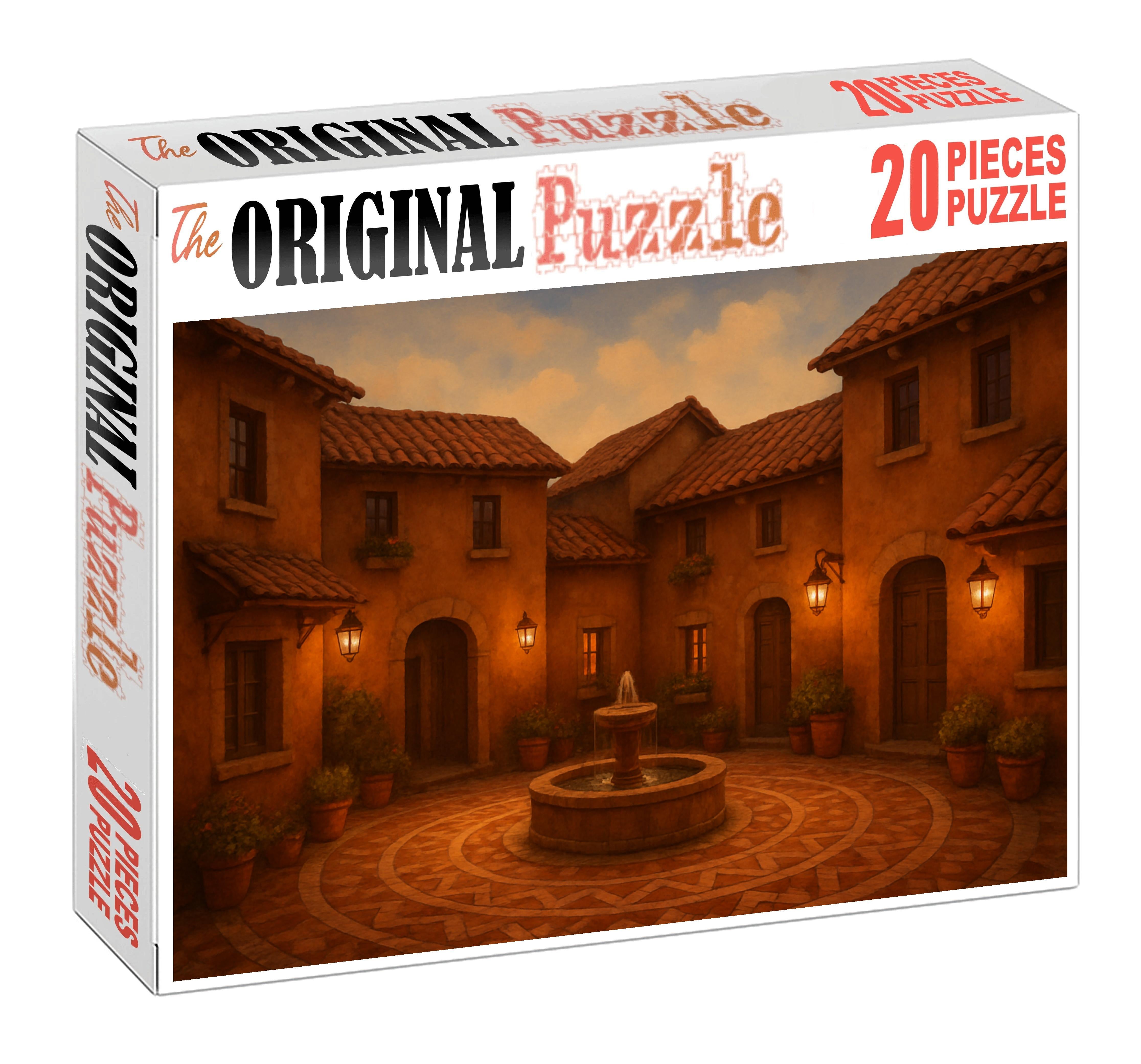 Sunlit Terracotta Court Puzzle Fun