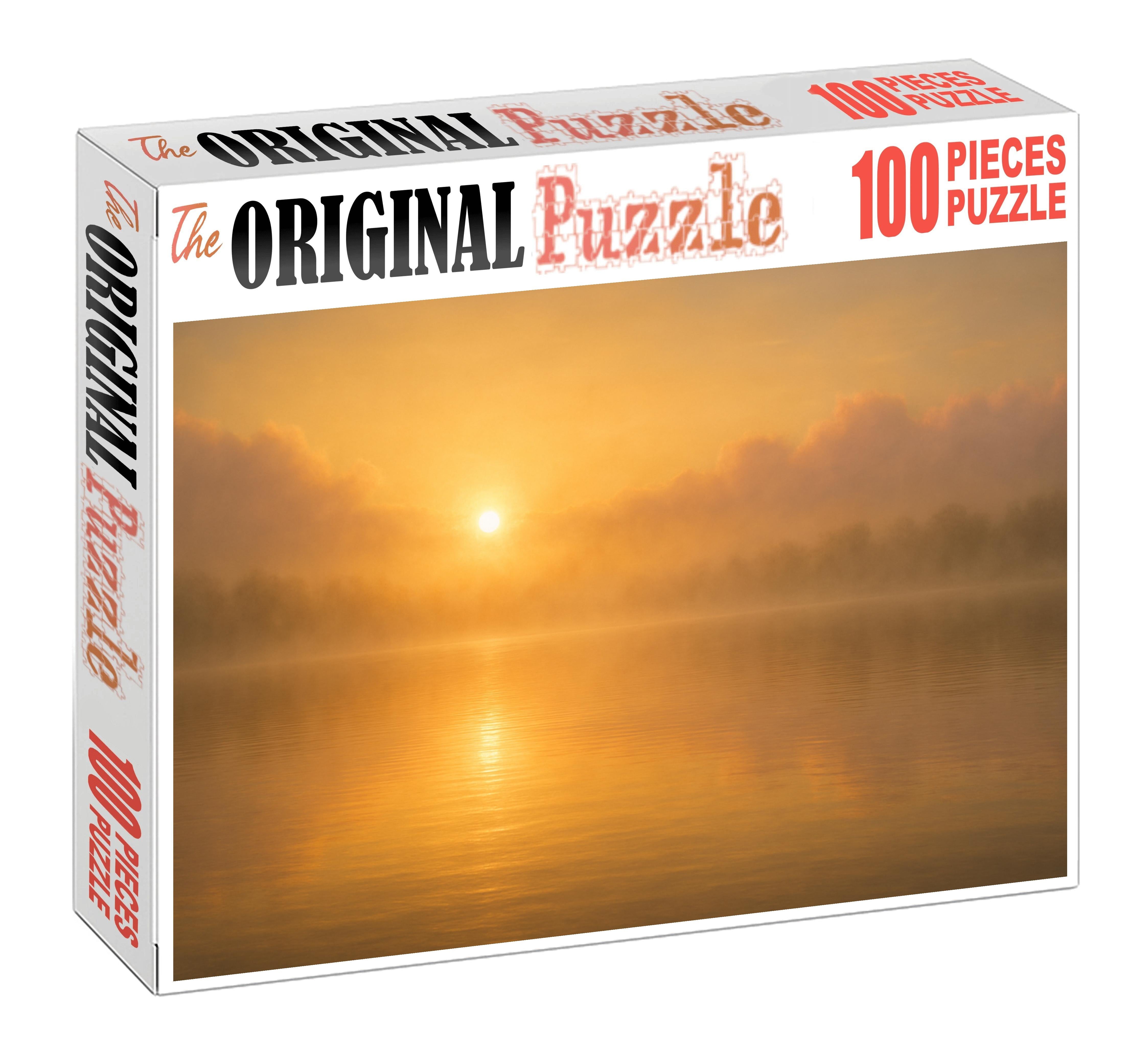 Golden Mist Glimmer 1000 Piece Puzzle