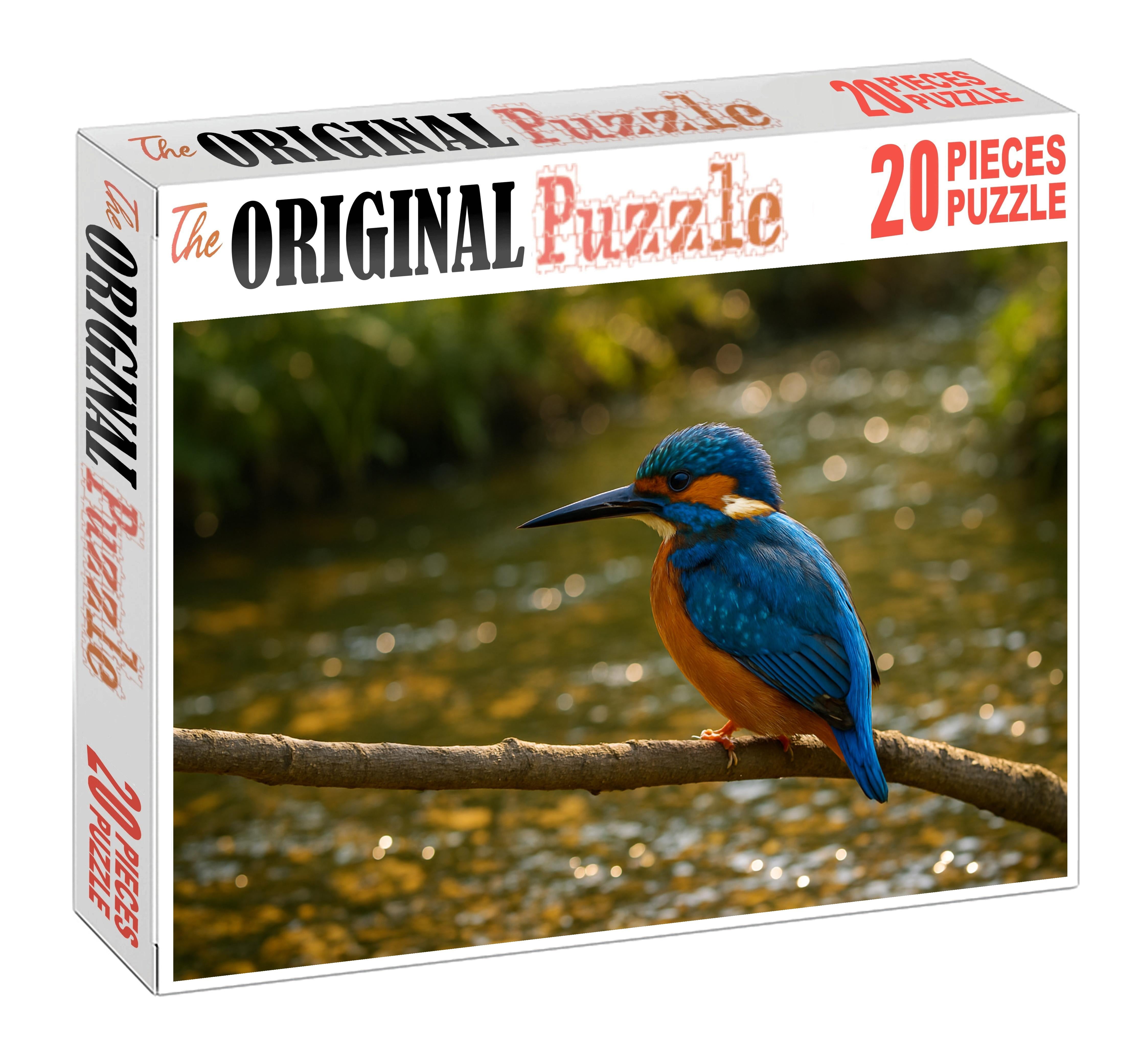 Azure Kingfisher Jewel Of The Waterways Puzzle Fun