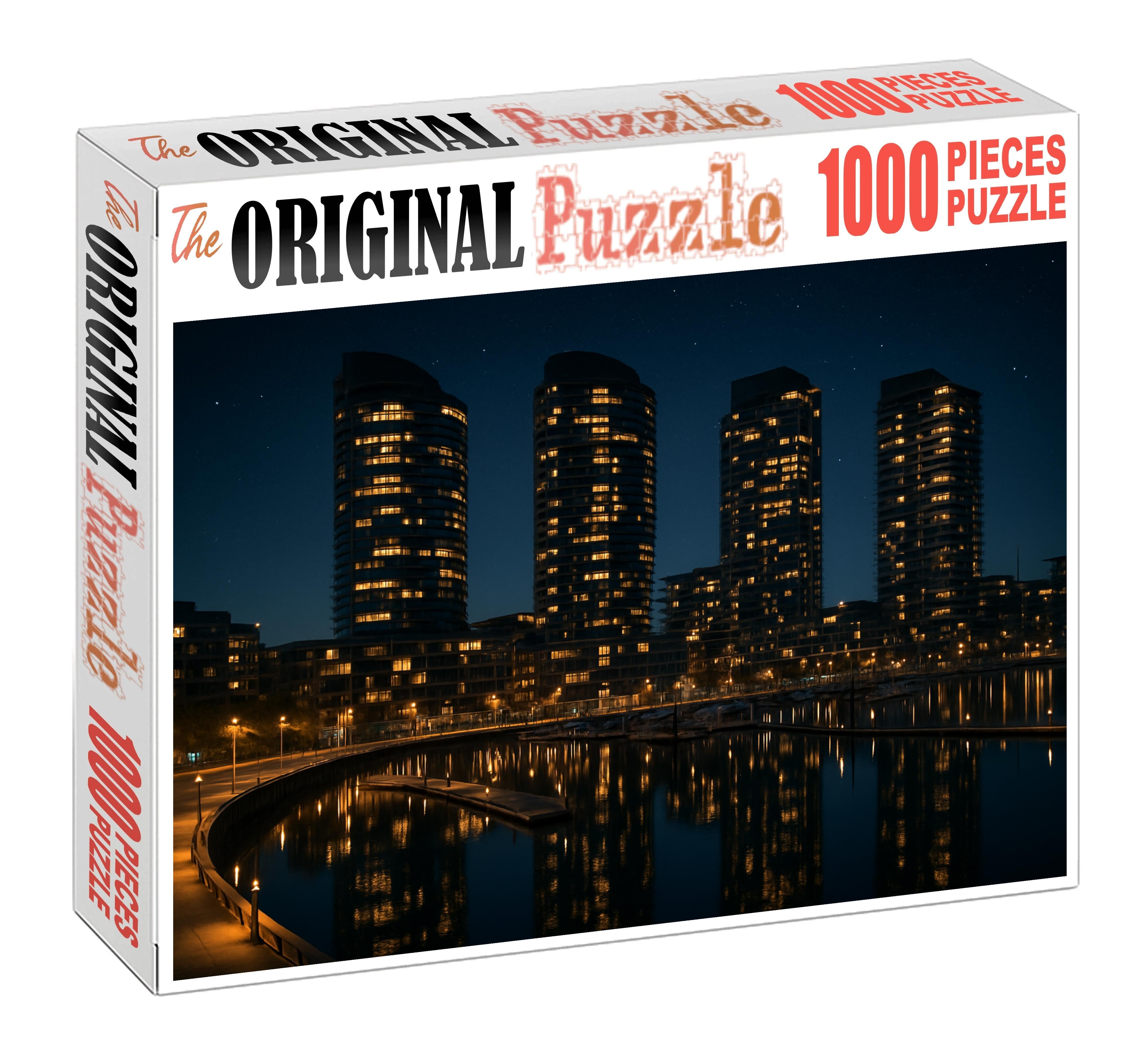 Melbourne Docklands Skyline Waterfront Innovation And Urban Renewal 100 Piece Puzzle