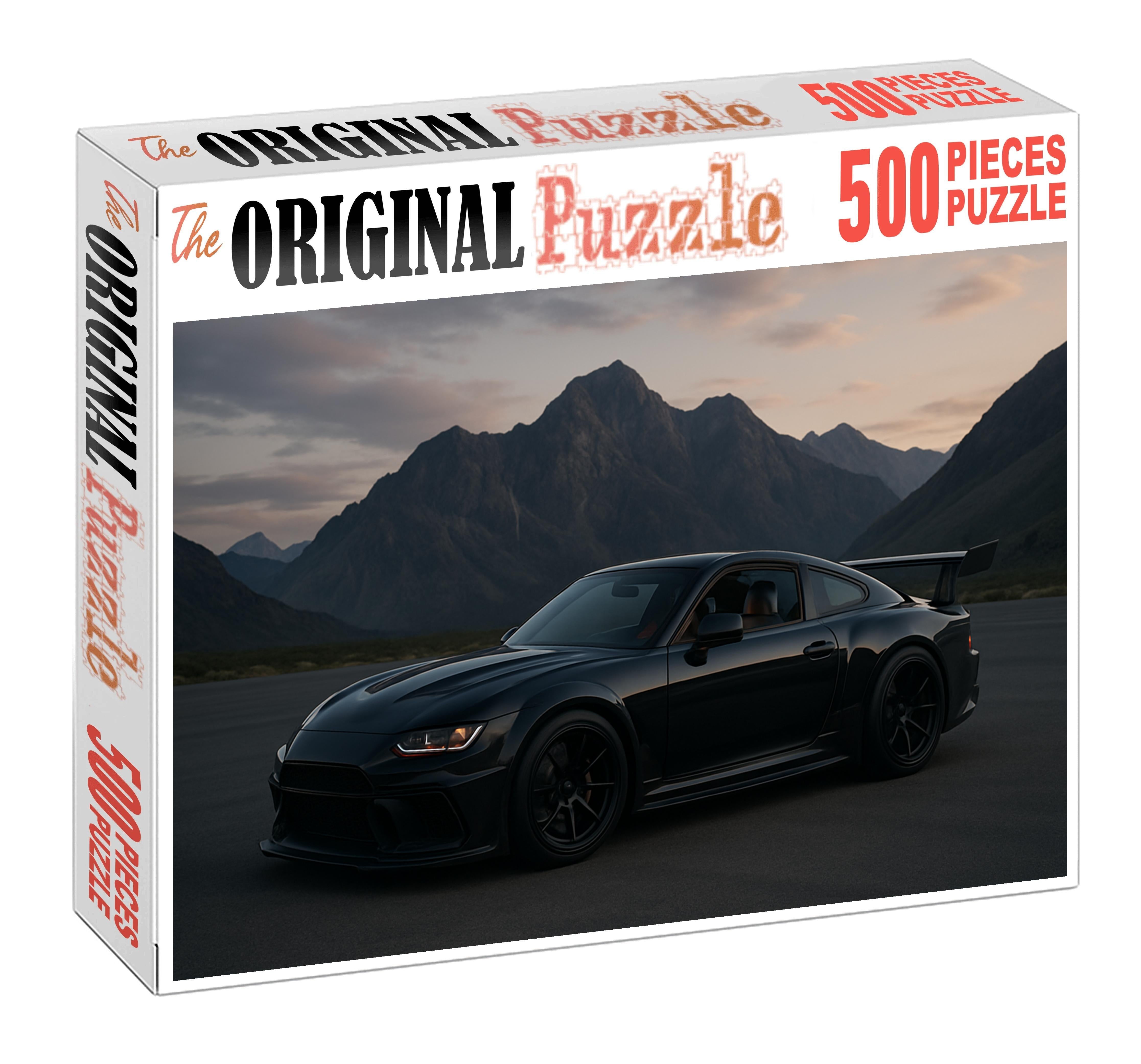 Obsidian Phantom Rs Supercharged Muscle With Carbon Fiber Precision Puzzle For Kids
