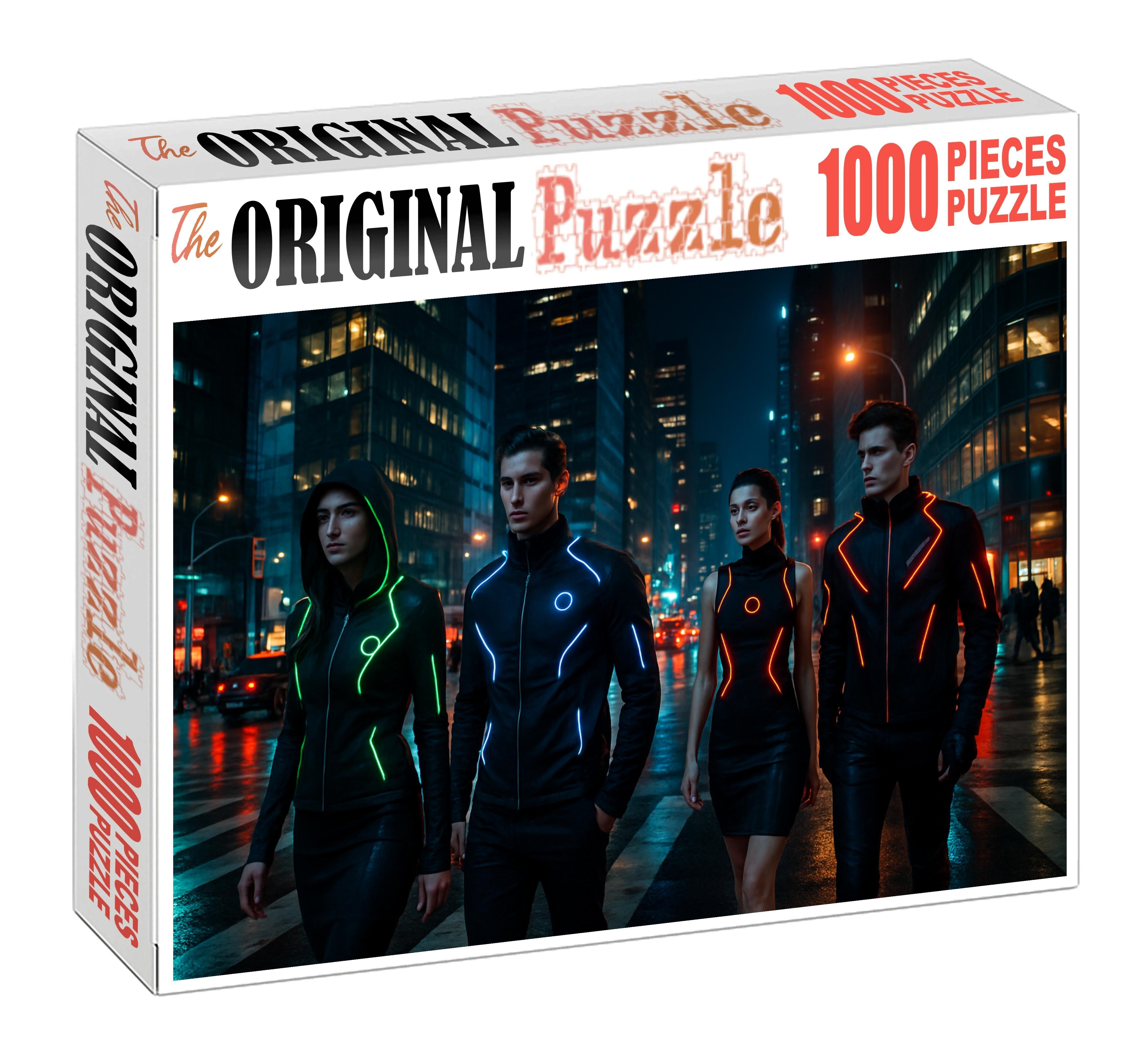 Streetwear Futurism Bold Urban Fashion With Tech-infused Details Puzzle Challenge