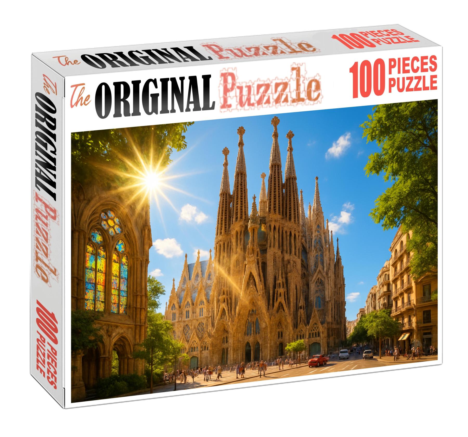 Sagrada Familia Barcelona Spain Acknowledged By 8190 Worldwide For Its Intricate Unfinished Grandeur Unique Puzzle Design