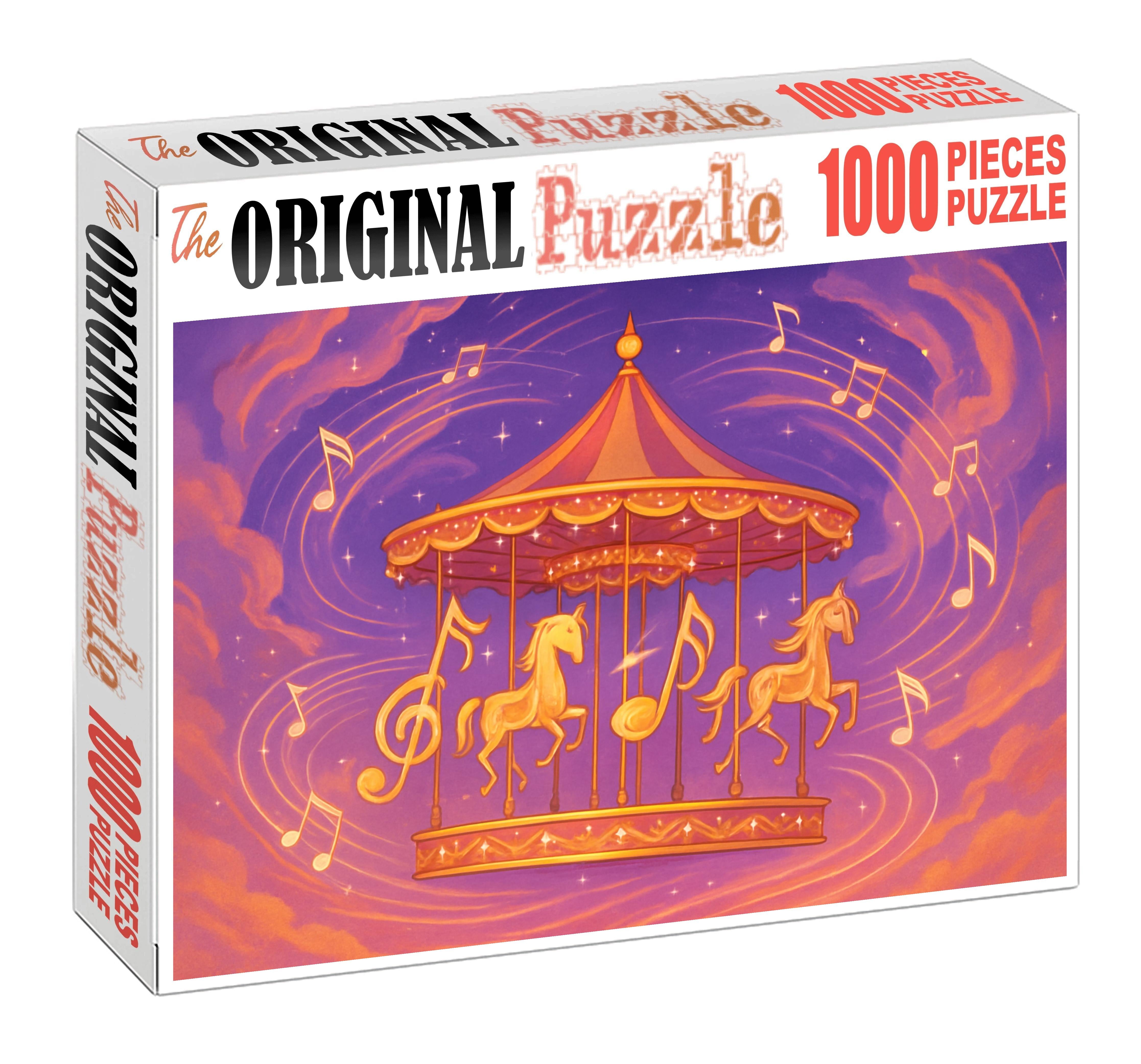The Carousel Of Floating Musical Notes Puzzle Collection