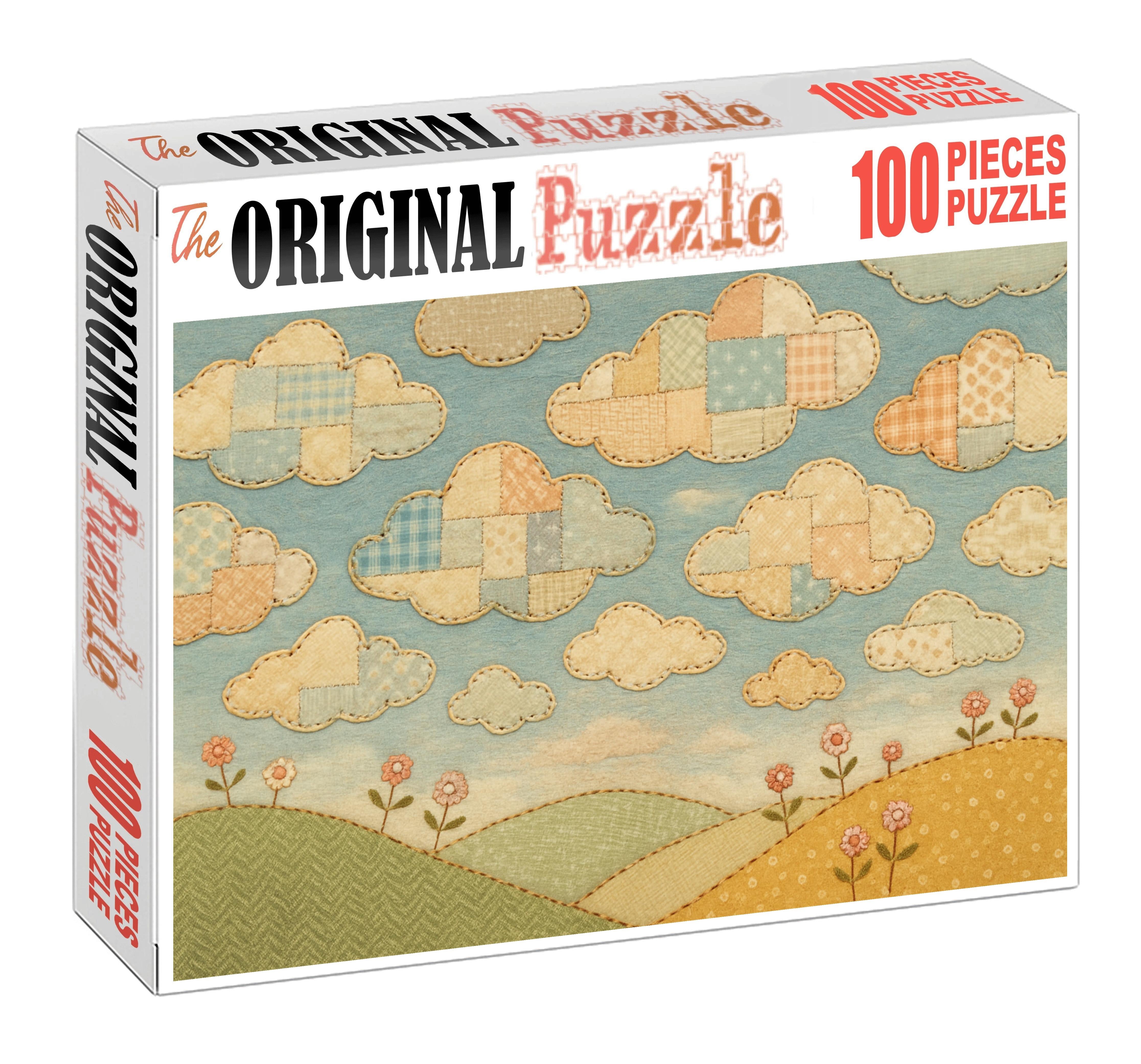 Patchwork Cloud Farm Puzzle Challenge