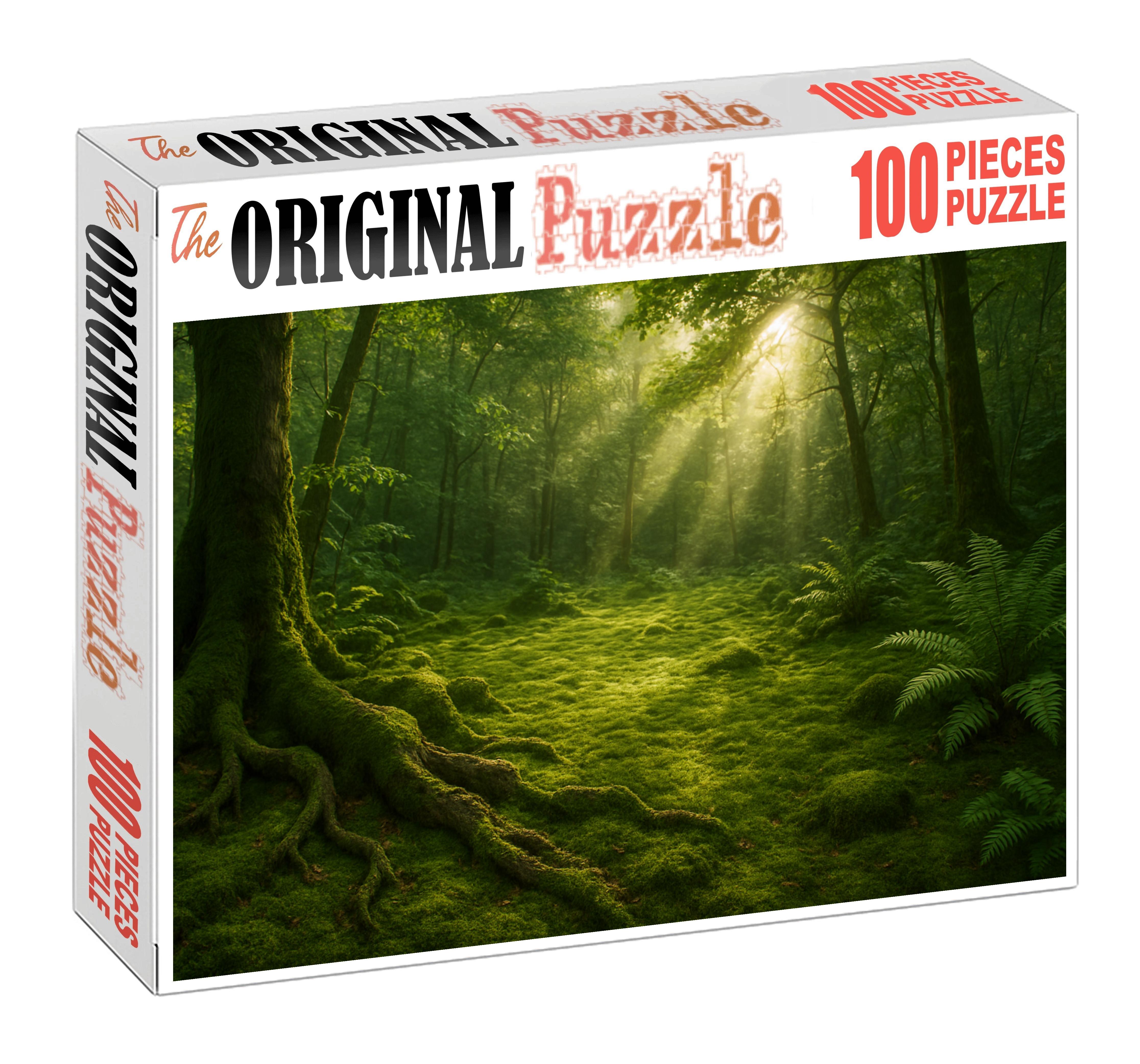 Mossy Forest Hollow 20 Piece Puzzle