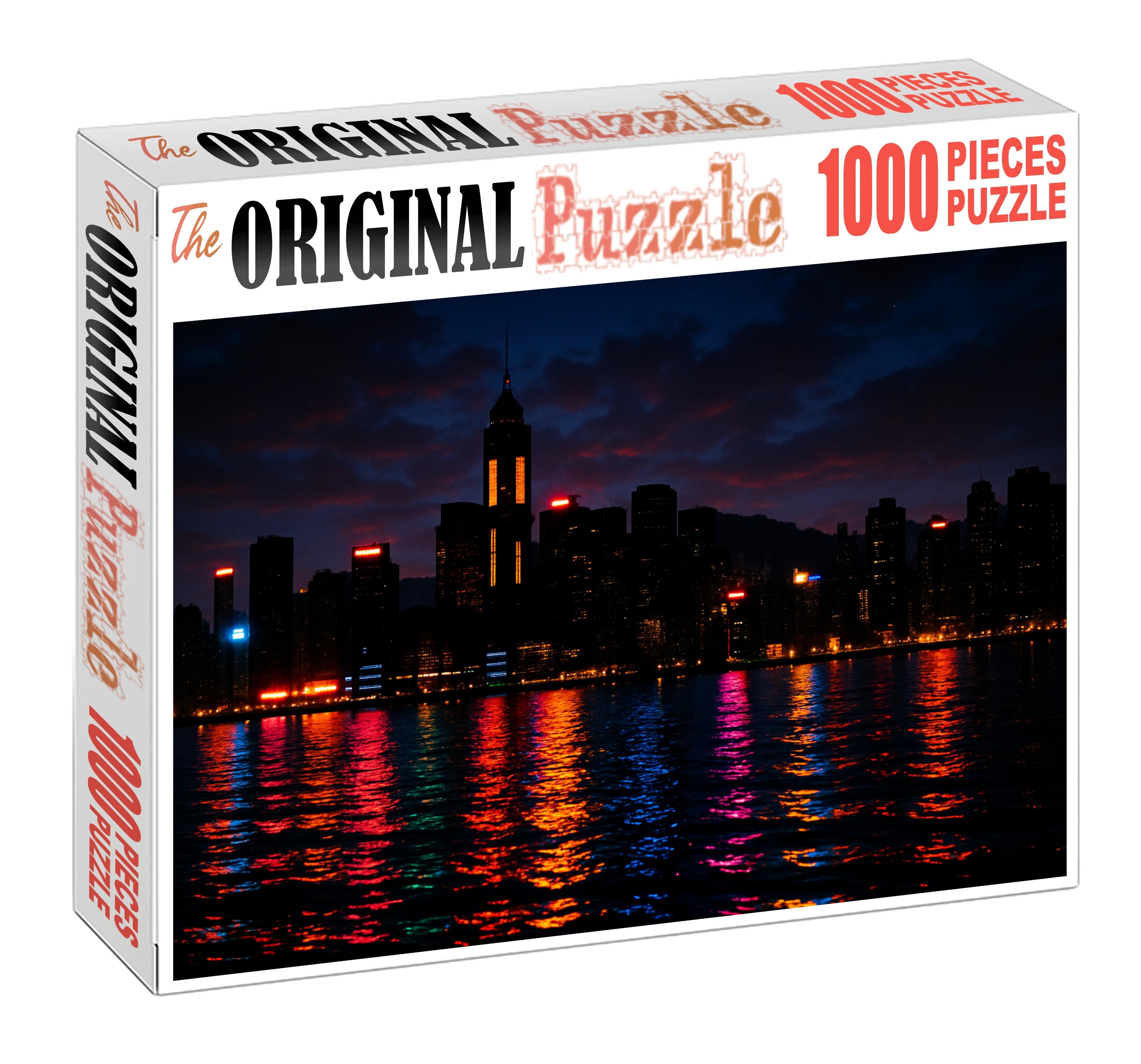 Hong Kong Victoria Harbour Skyline Ranked Among The Top Global Waterfront Skylines For Its Vertical Density And Vibrant Lights Puzzle Challenge