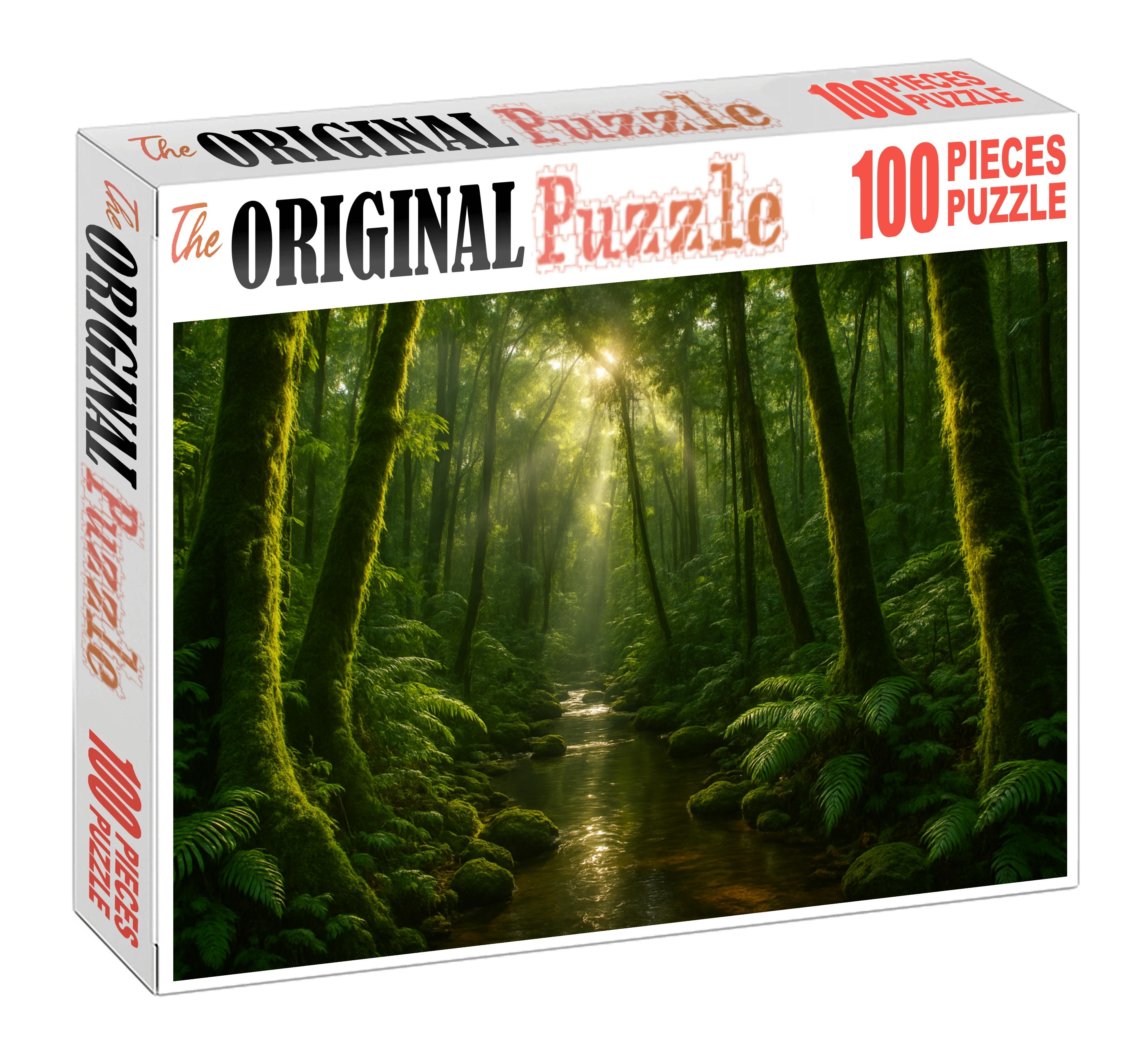 Emerald Rainforest Glade 50 Piece Puzzle