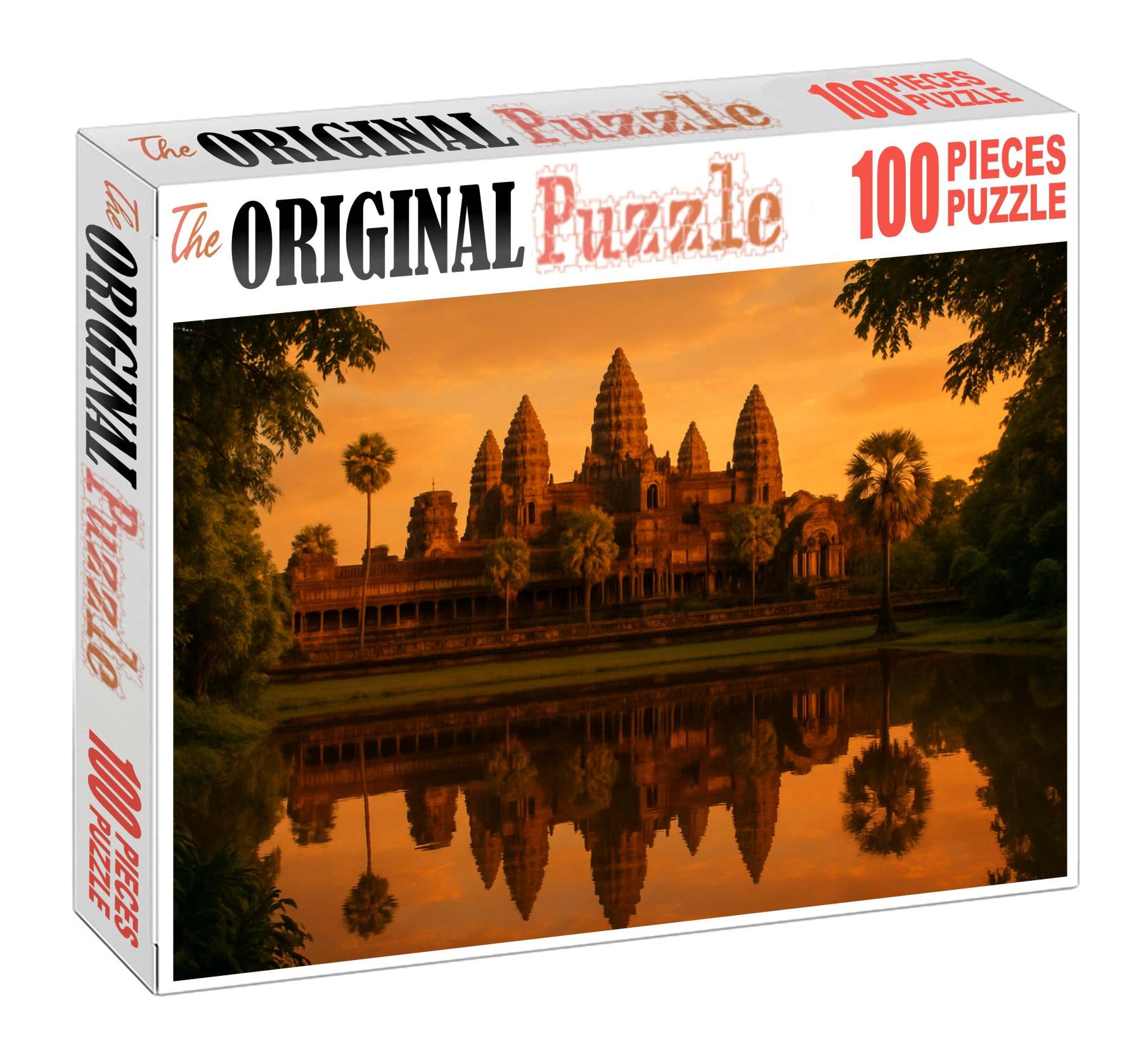 Angkor Wat Situated In Siem Reap Cambodia Identified By 7356 Globally As A Sprawling Temple Complex And Khmer Architectural Marvel Easy Puzzles