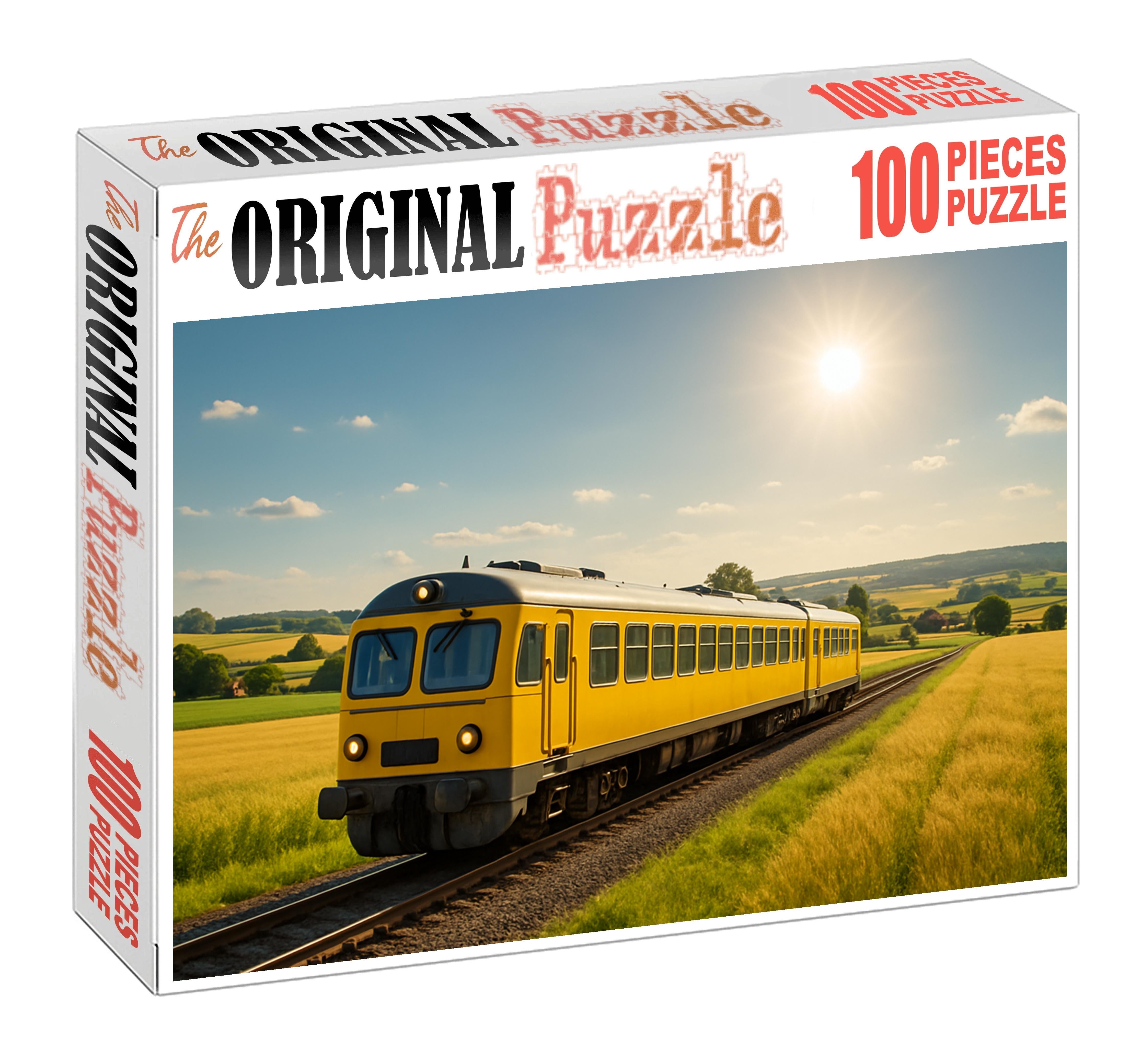 Golden Horizon Diesel Railcar 300 Piece Puzzle
