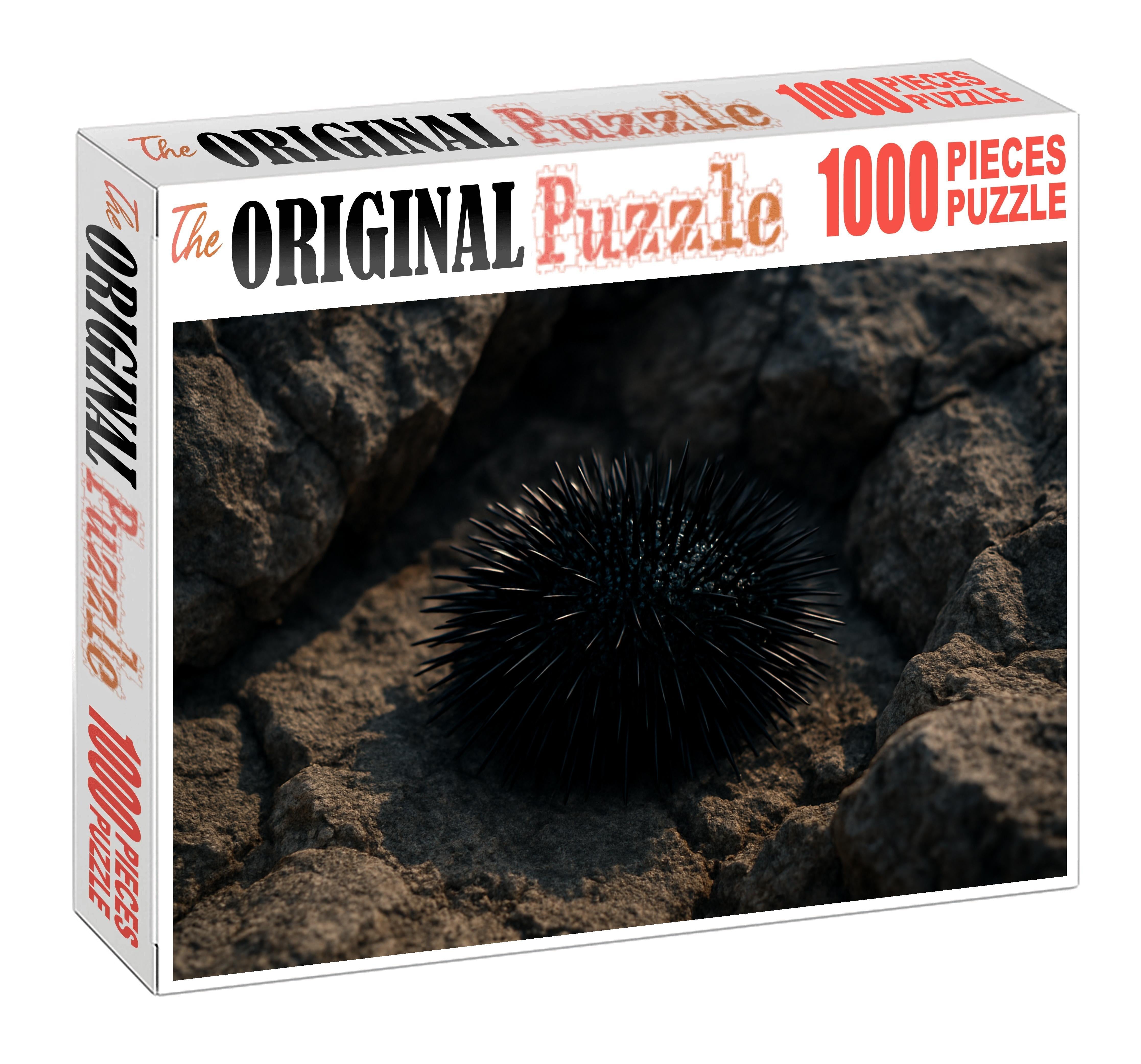 Obsidian Spine Urchin Dark-spined Benthic Grazer 1000 Piece Puzzle