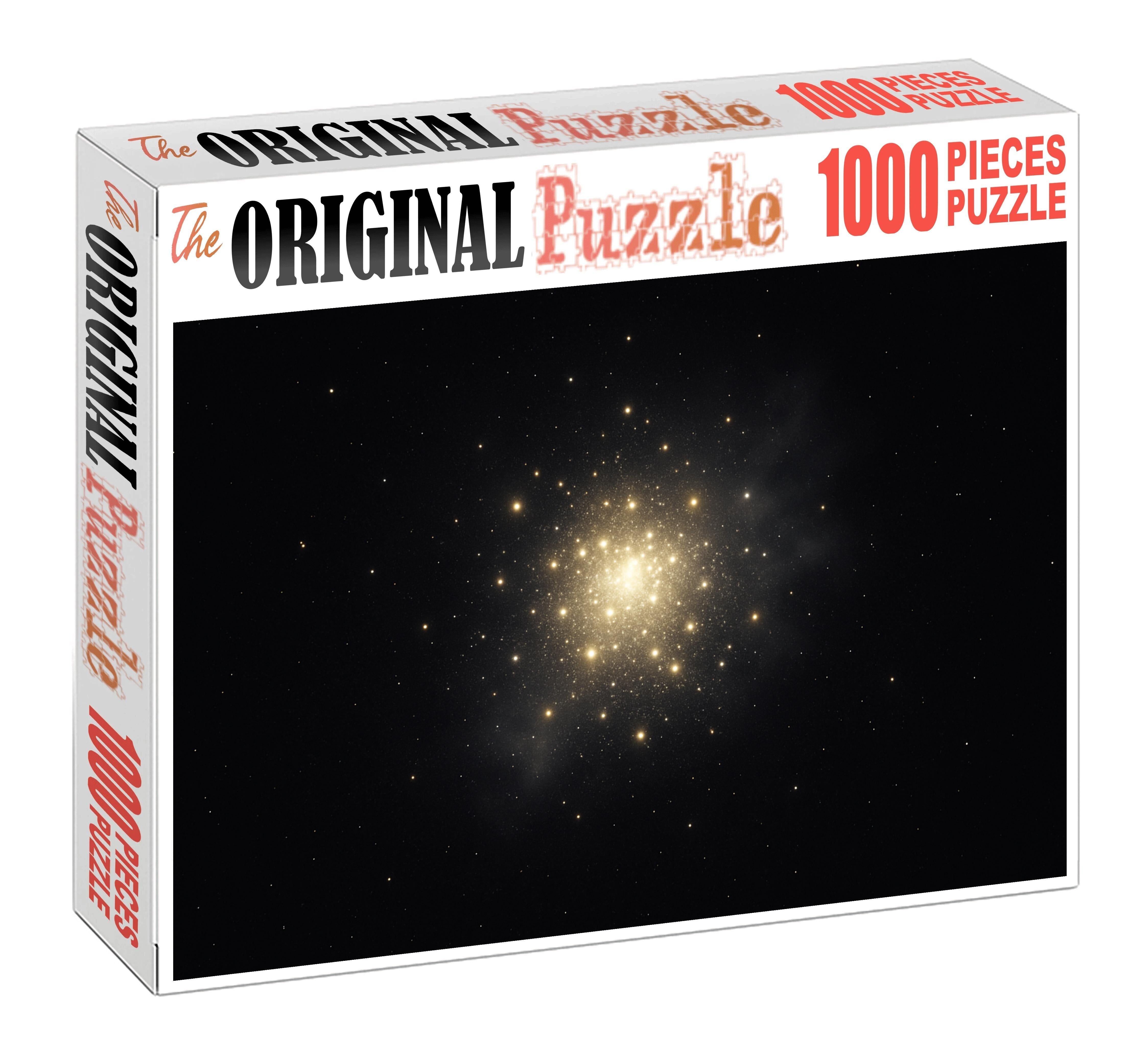 Luminescent Stellar Cluster Unique Puzzle Design