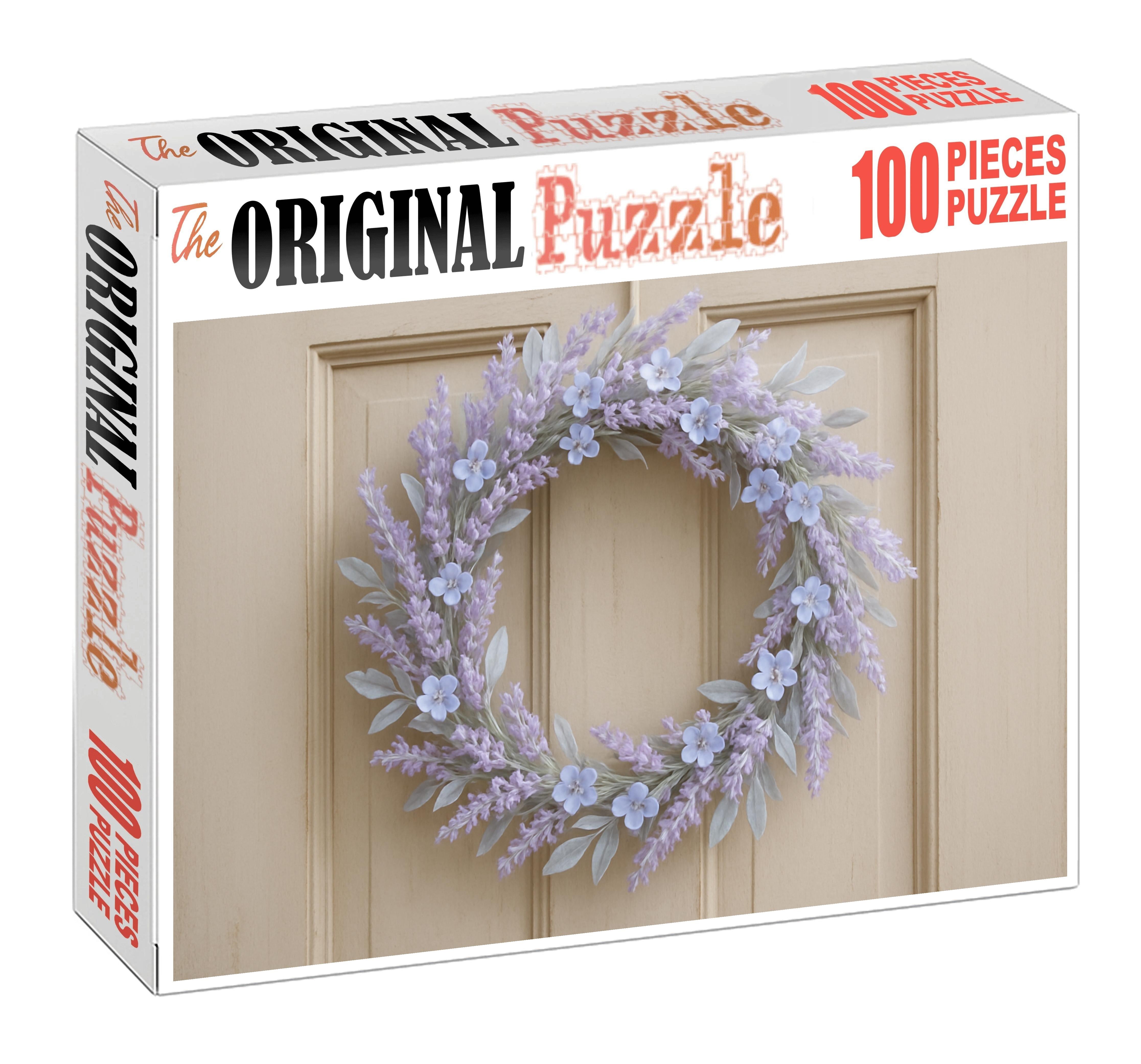 Lavender Breeze Wreath Puzzle Collection