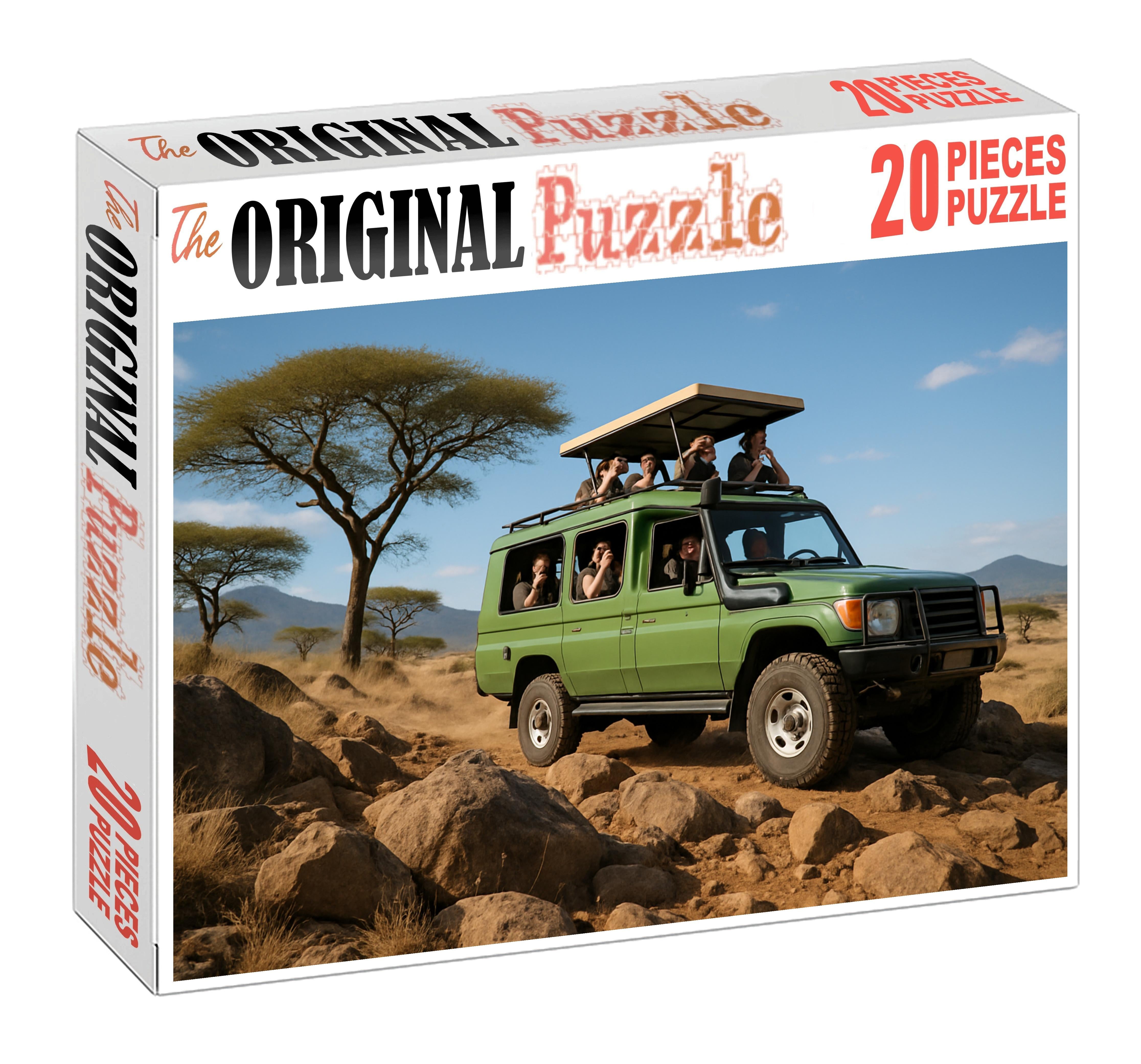 Biofuel-powered Off-road Safari Vehicle 100 Piece Puzzle