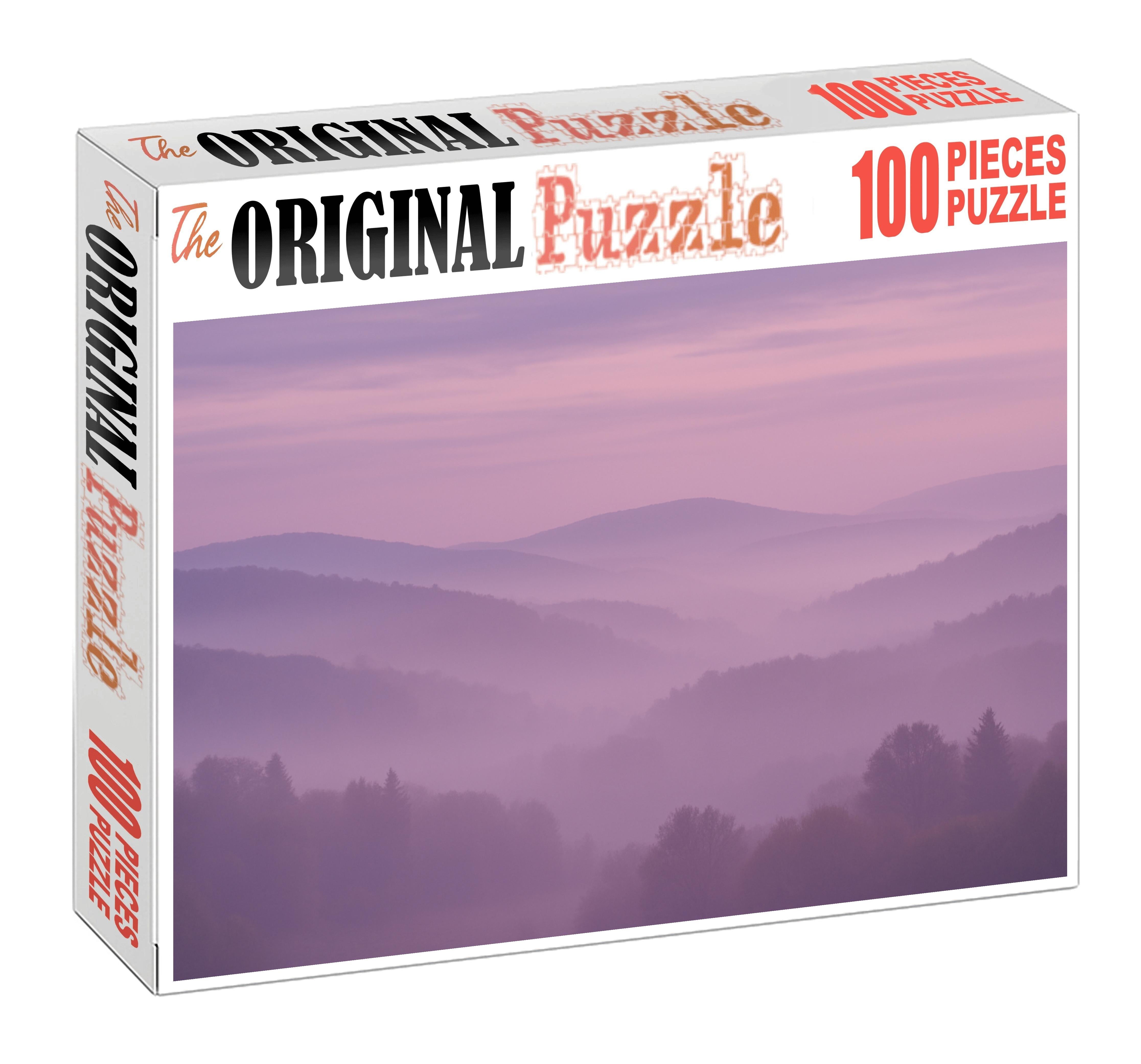 Lavender Mist Valley 200 Piece Puzzle