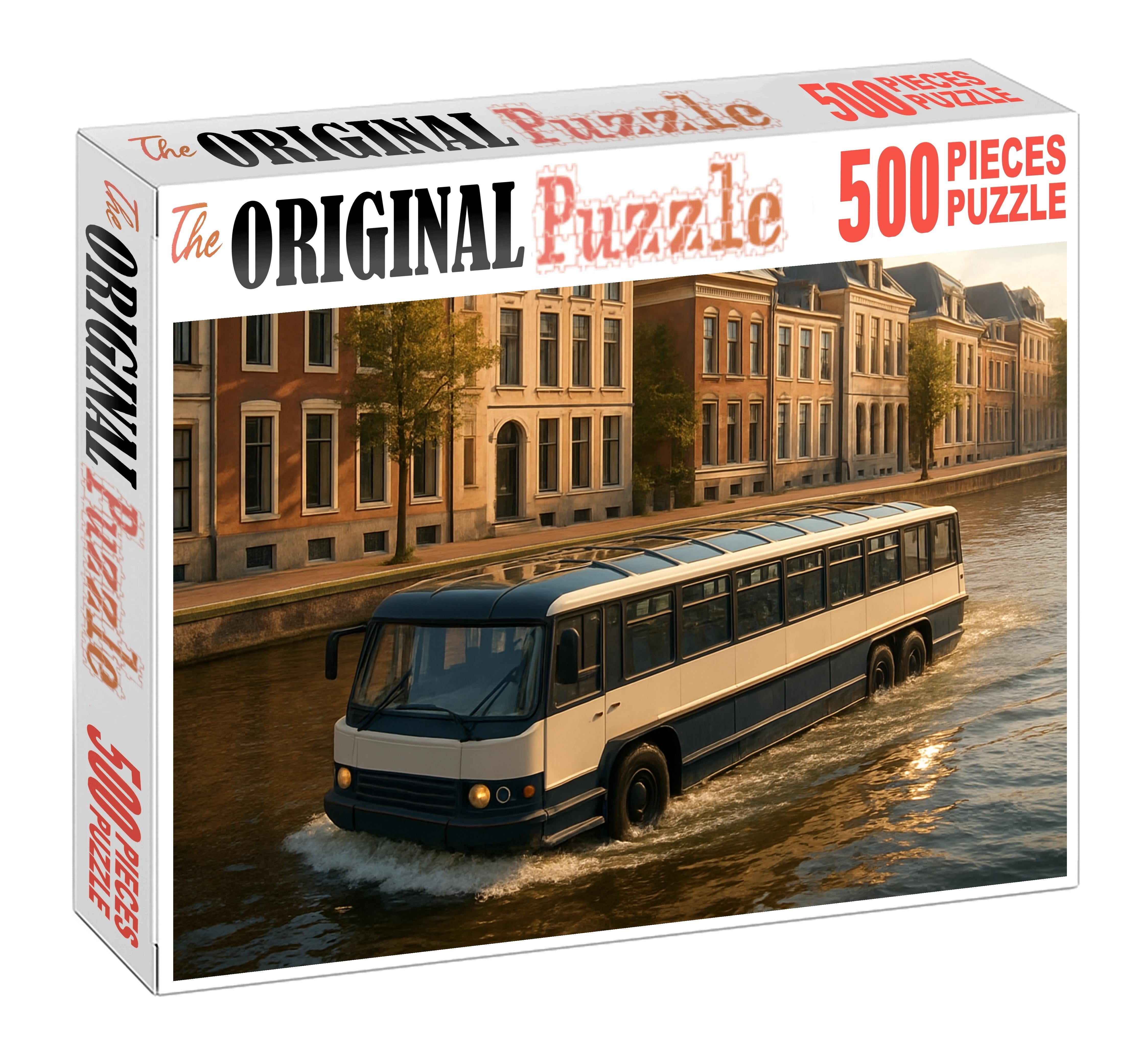Solar-assisted Amphibious Bus 1000 Piece Puzzle