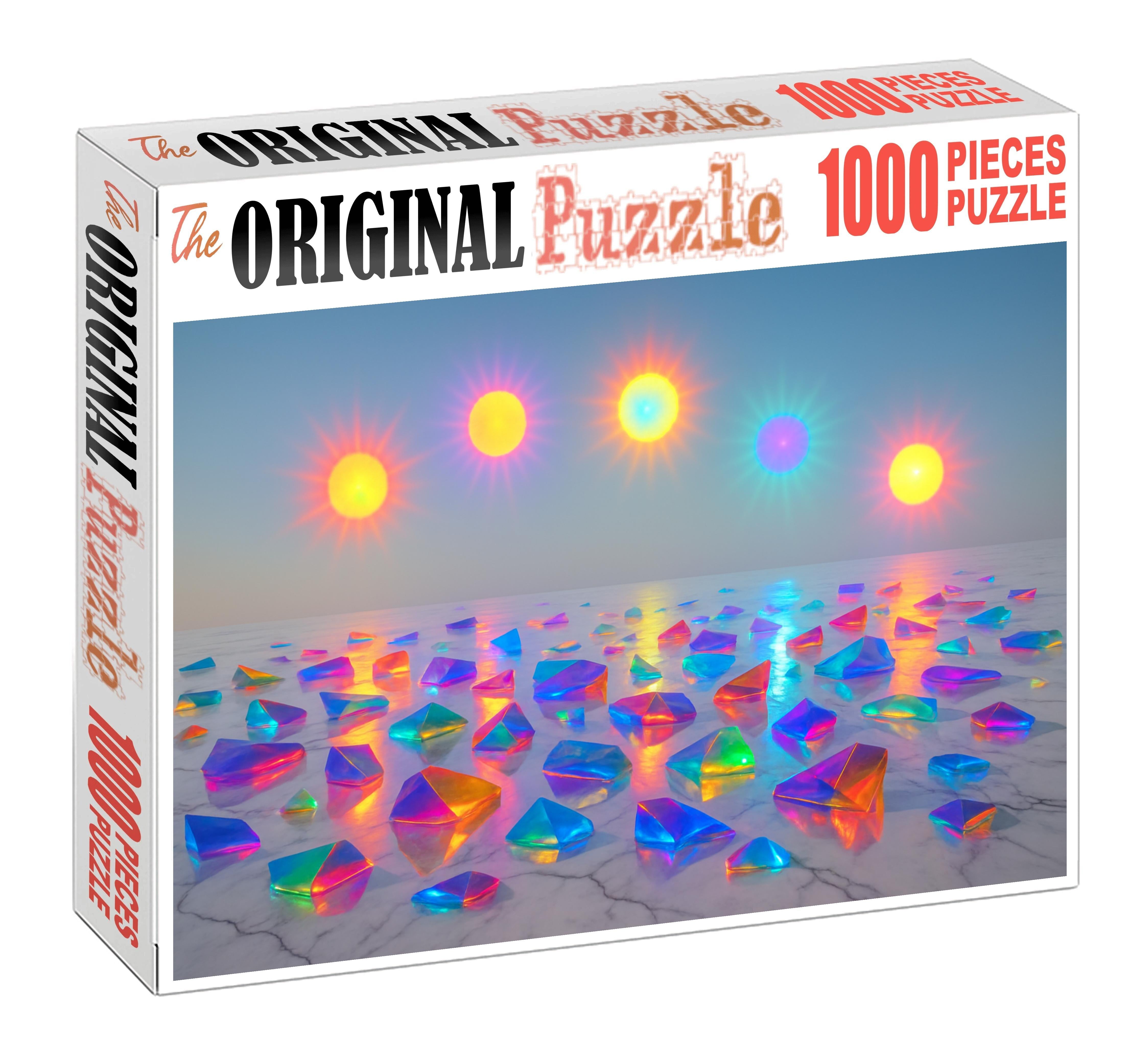 The Marble Horizon Of Fractured Suns Puzzle Collection