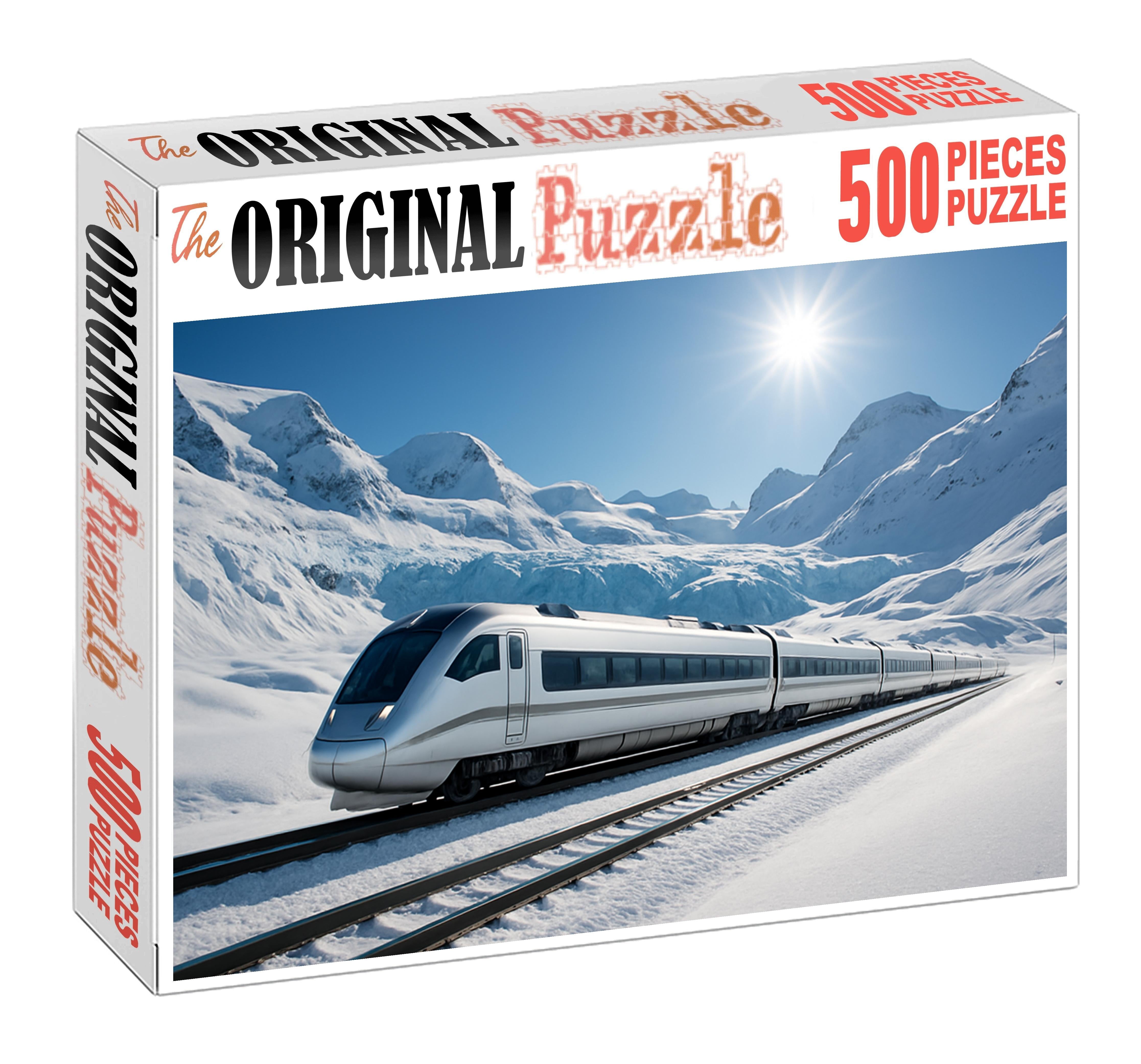 Glacier Streamliner Electric Express Large Format Puzzle