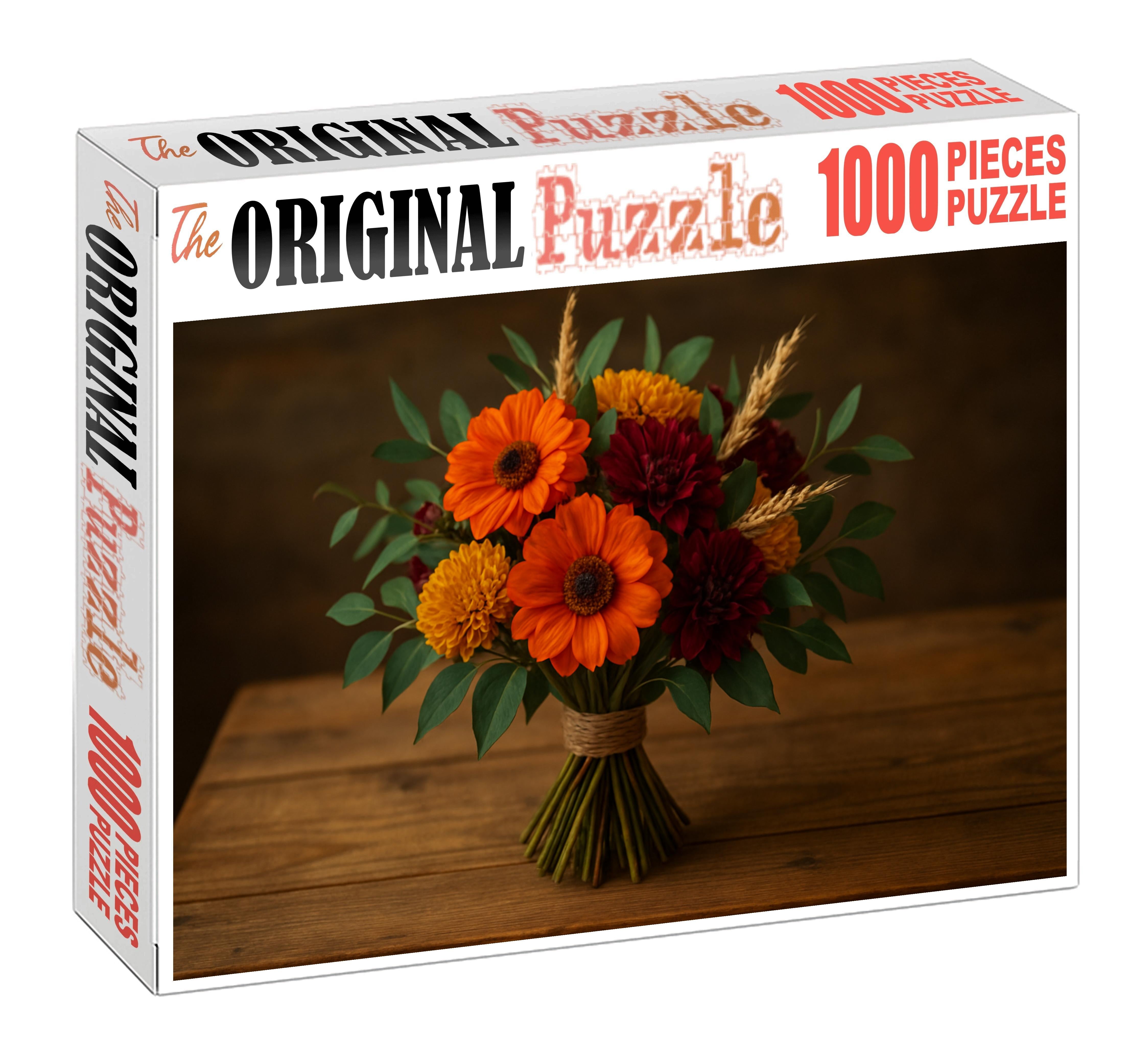 Rustic Autumn Bouquet Family Puzzles
