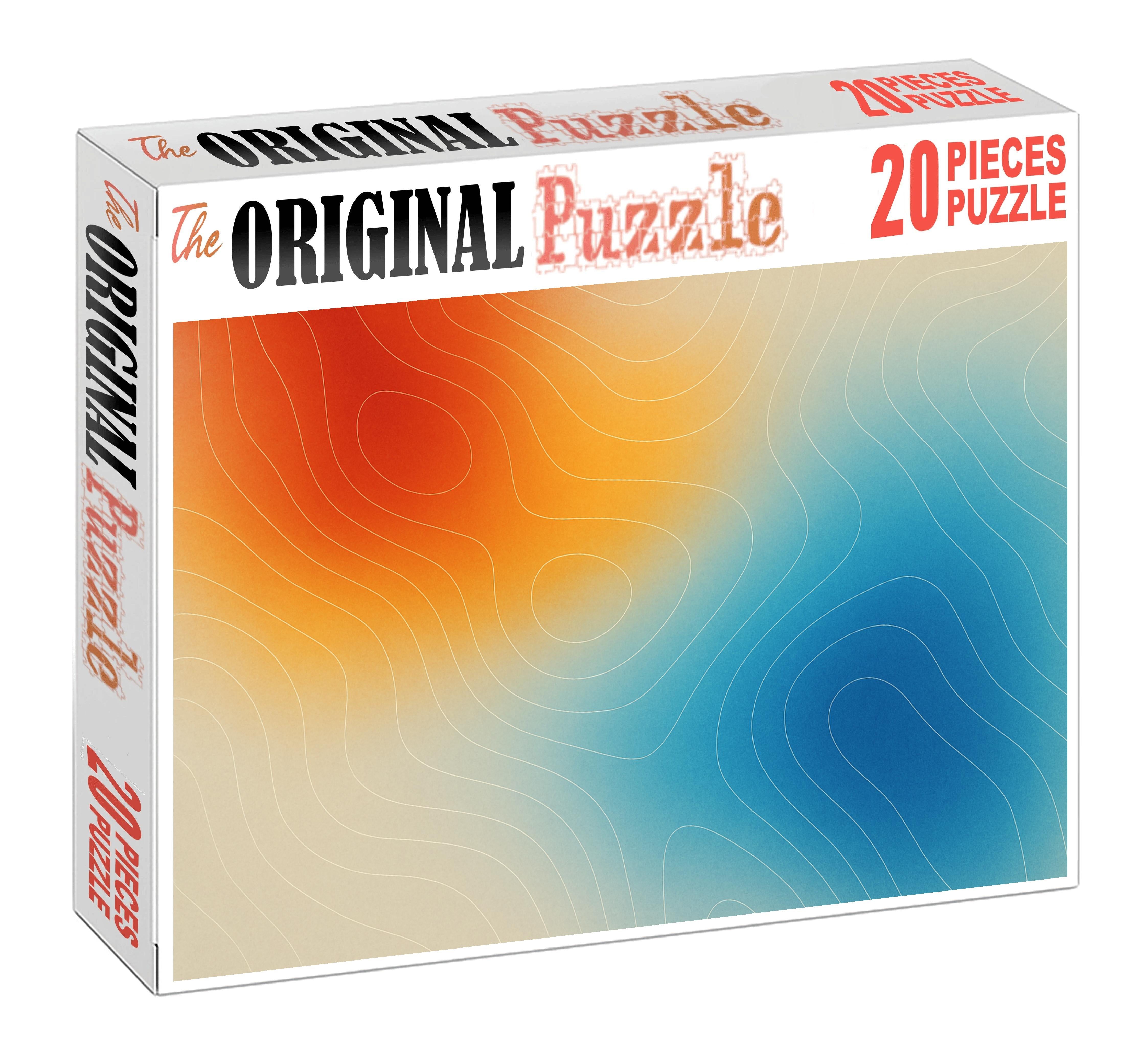 Thermal Gradient Contour Map Challenging Puzzles