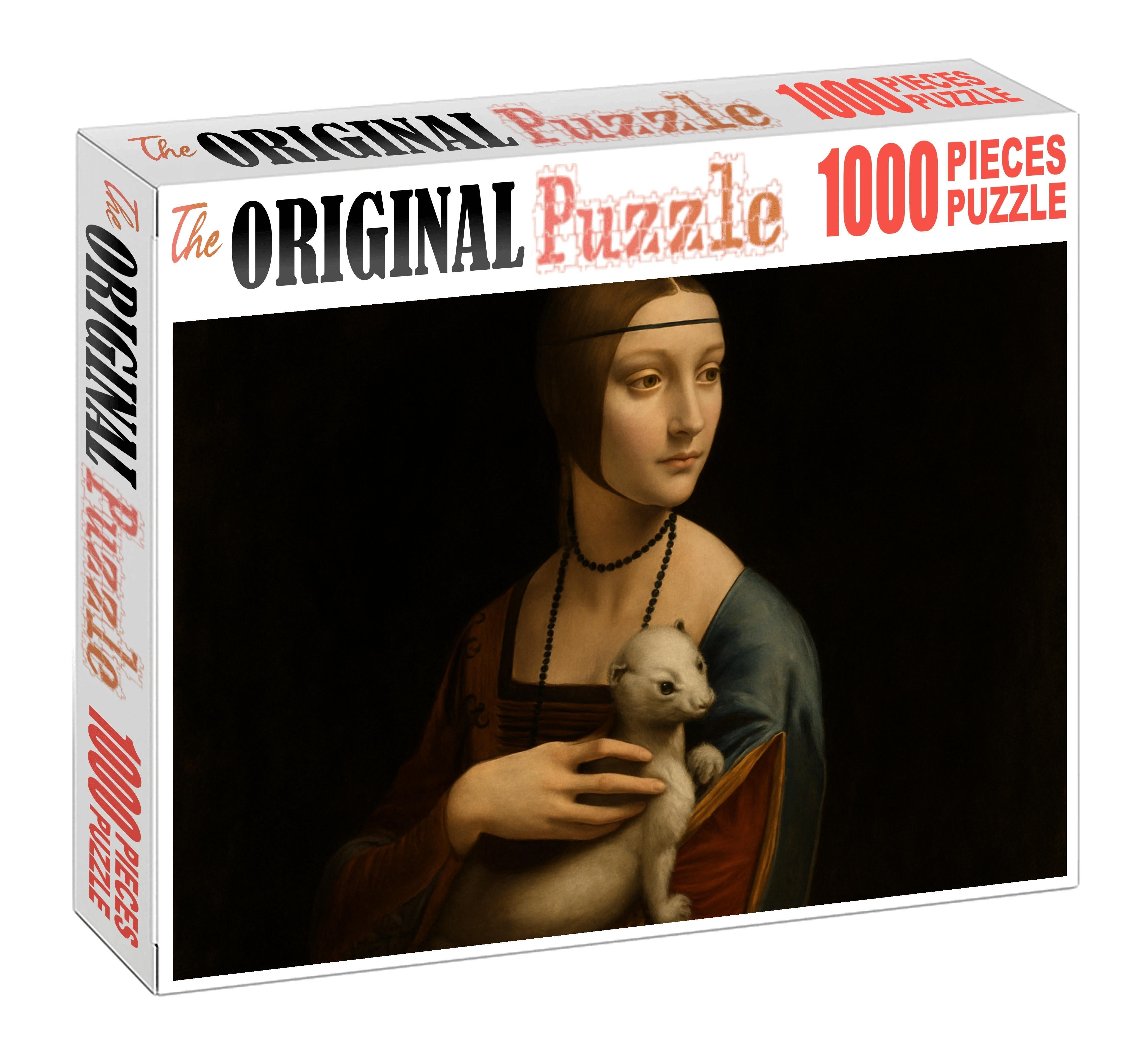 Lady With An Ermine Puzzle For Kids