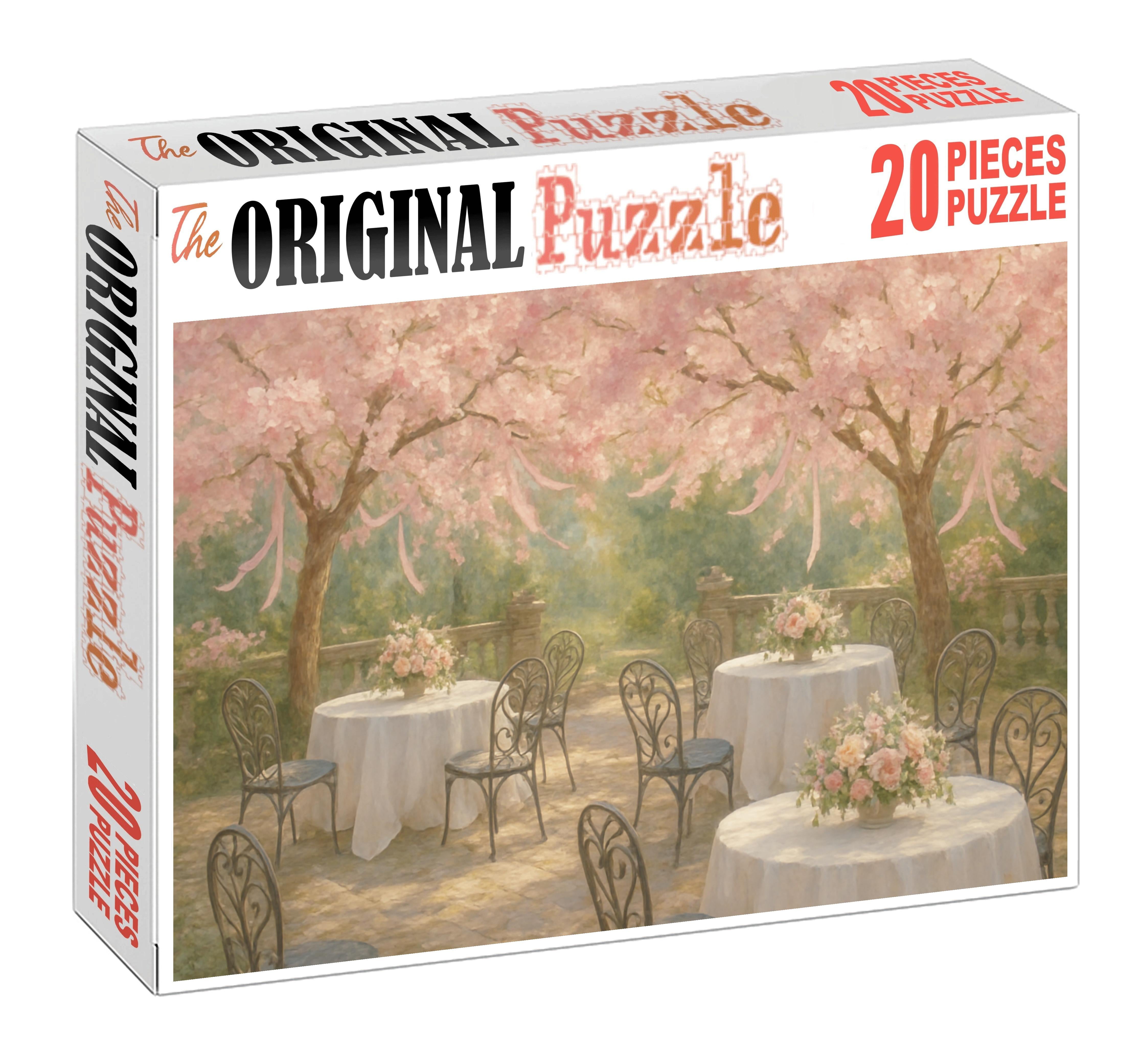 Blossoming Cherry Blossom Soiree Large Format Puzzle