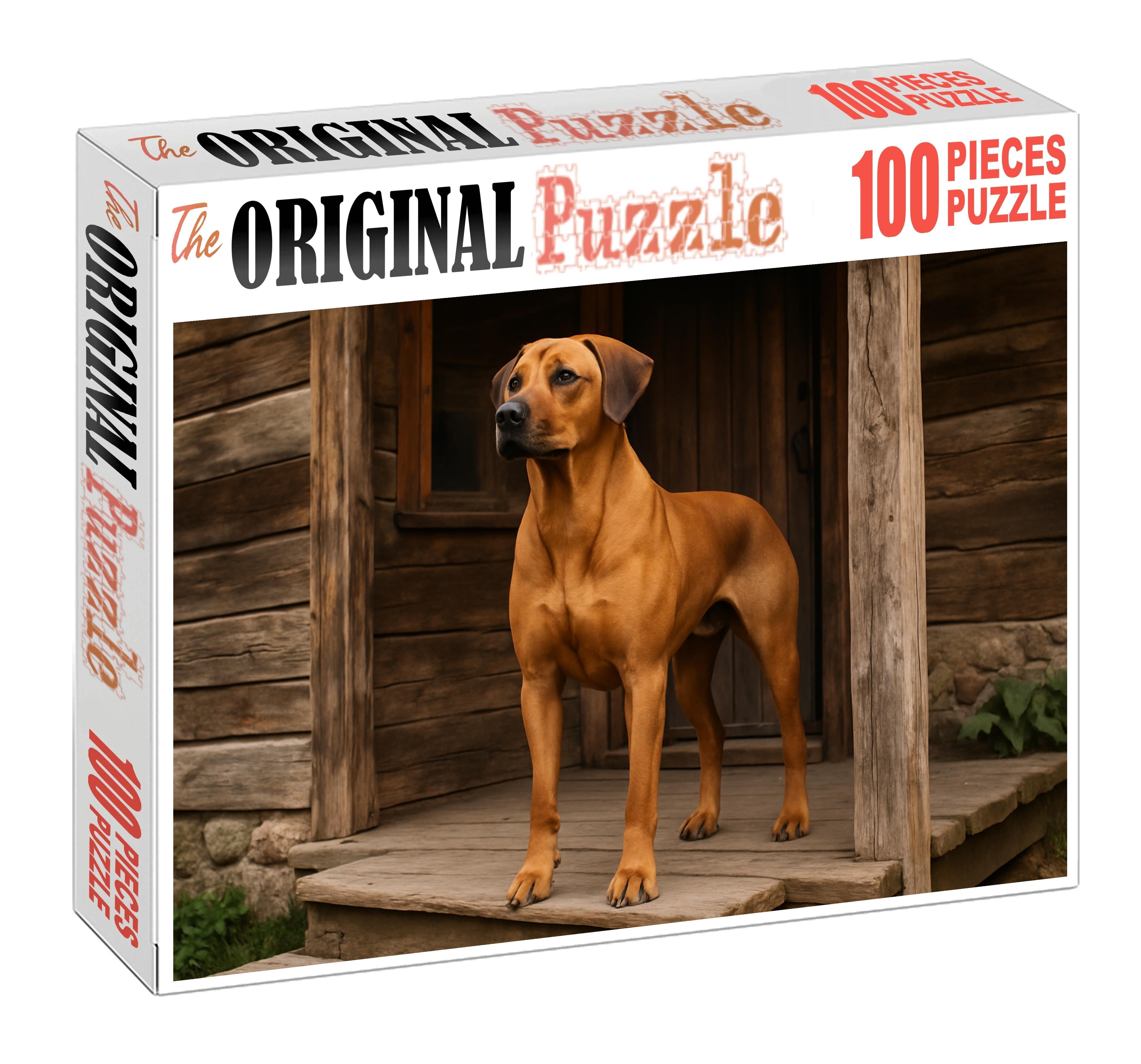 Tawny Sentinel 100 Piece Puzzle