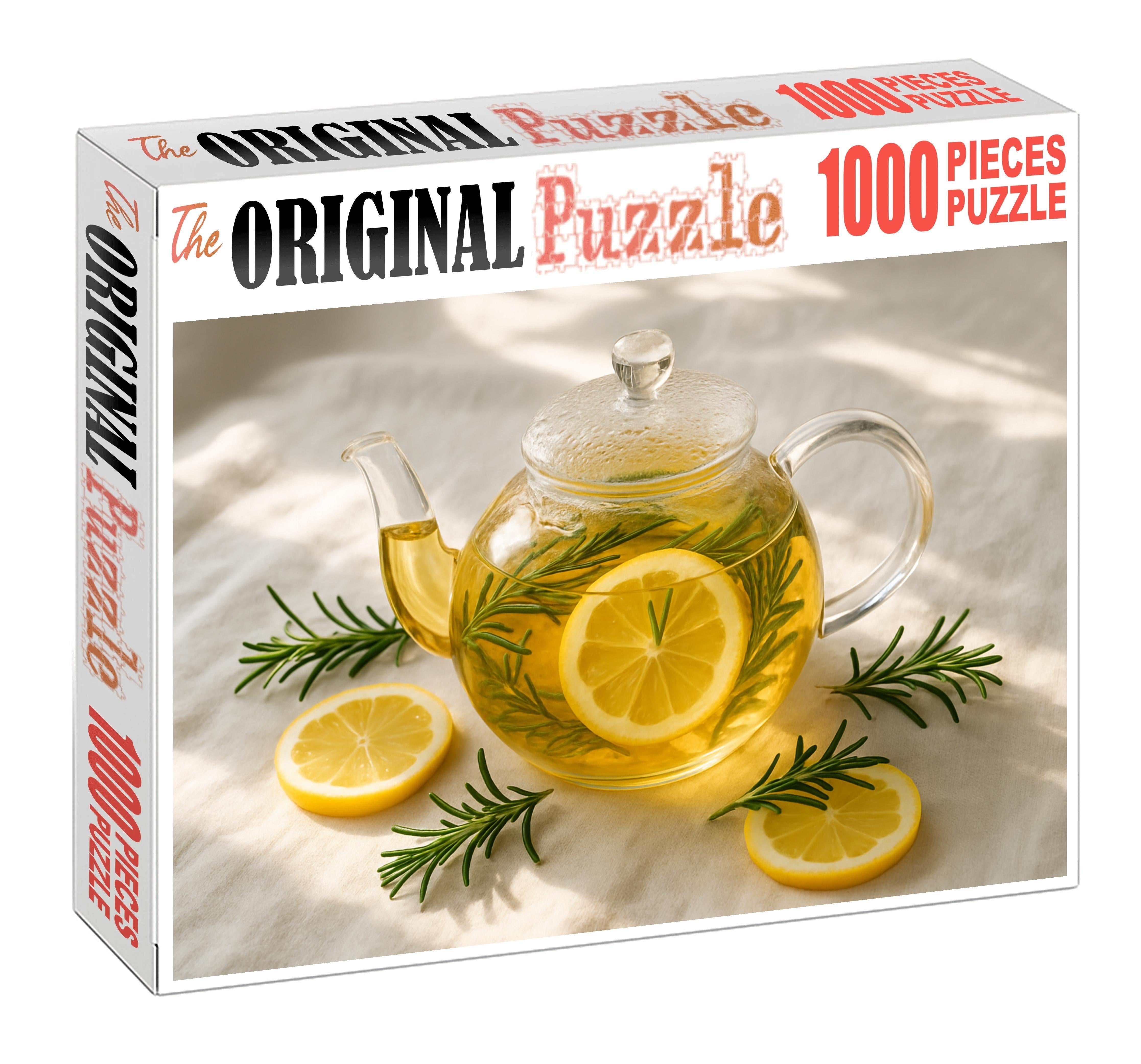 Rosemary Citrus Herbal Tisane Puzzle Fun