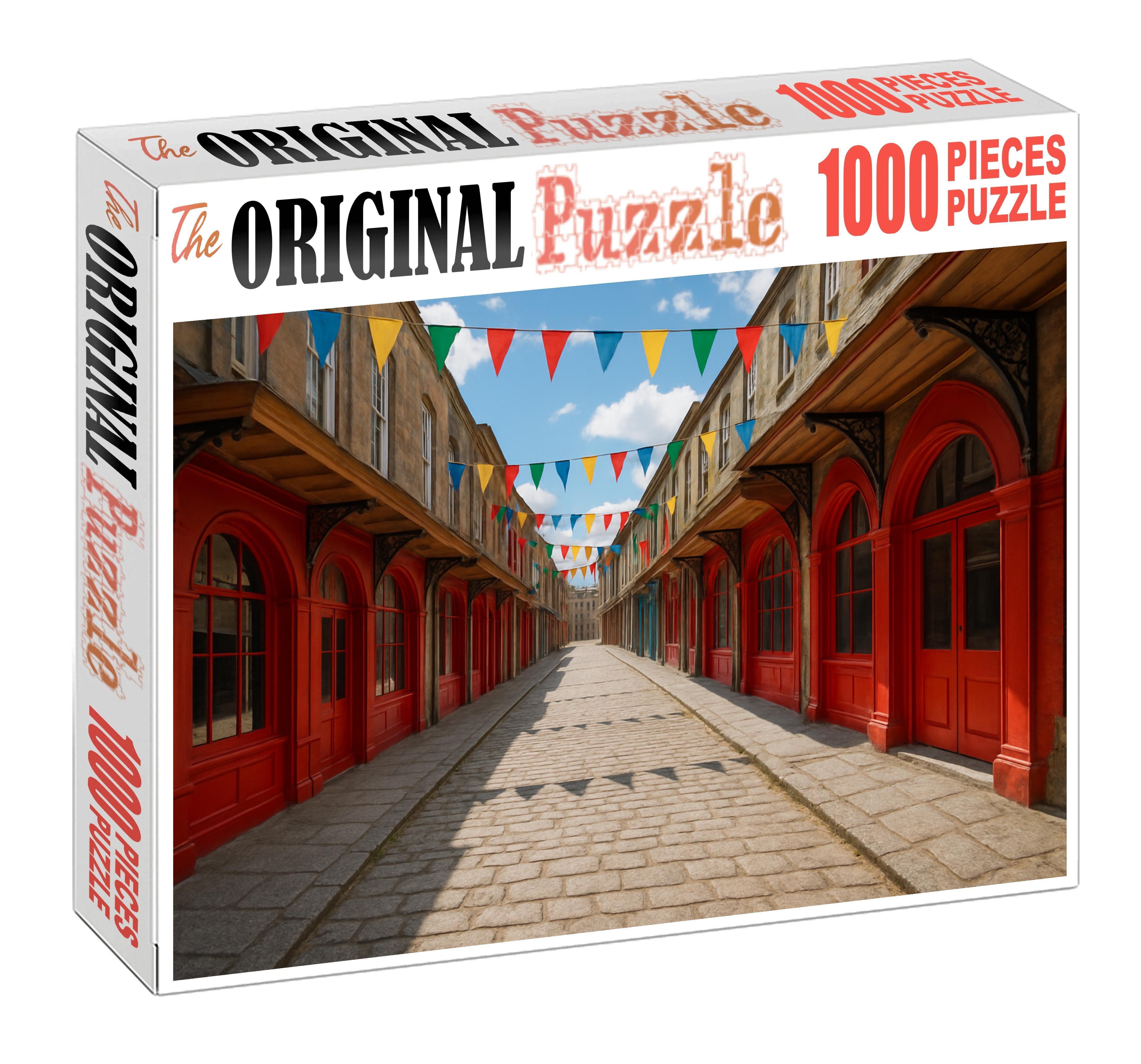 Crimson Archway Boulevard 200 Piece Puzzle