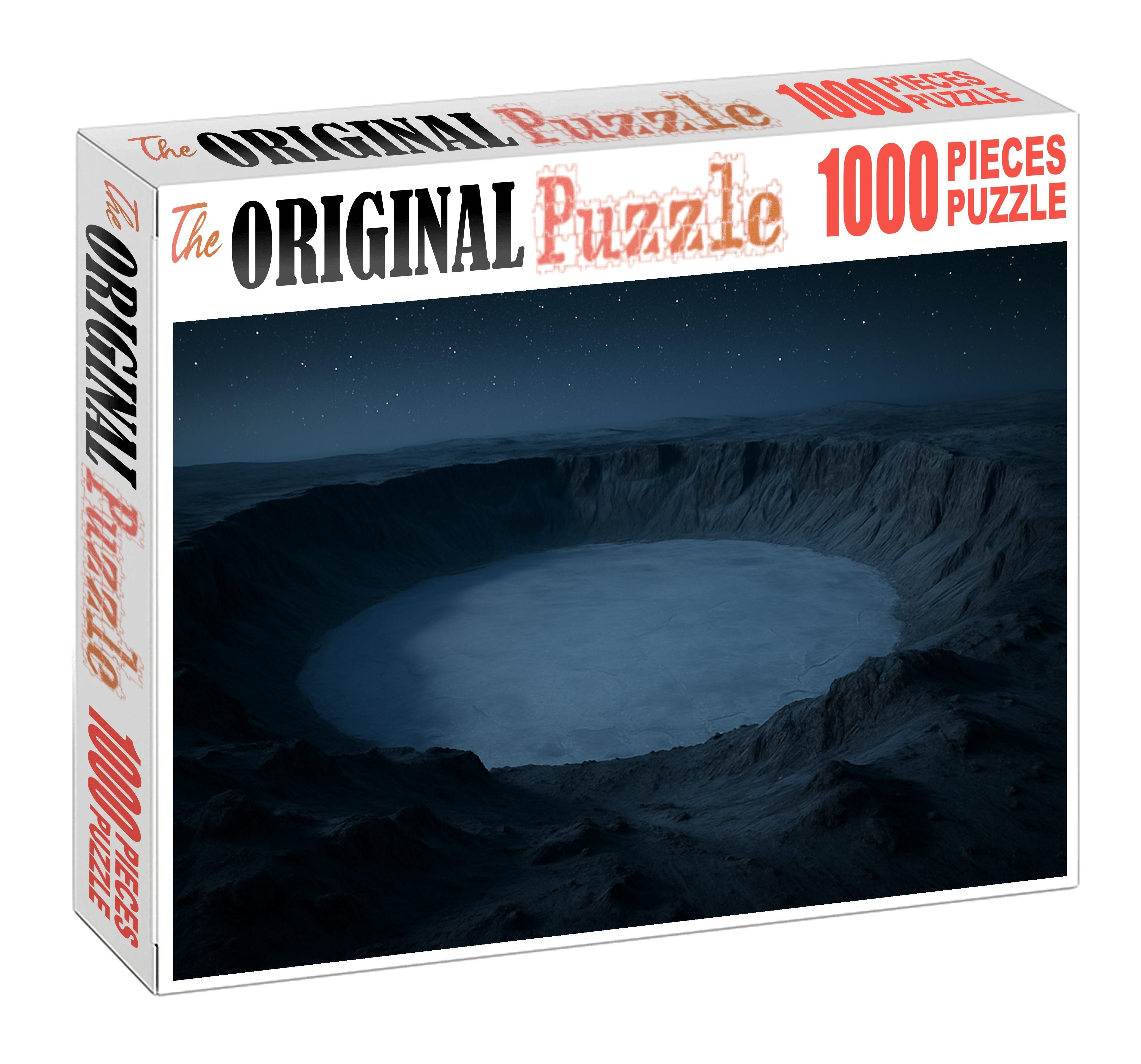 Frosted Crater Basin 100 Piece Puzzle