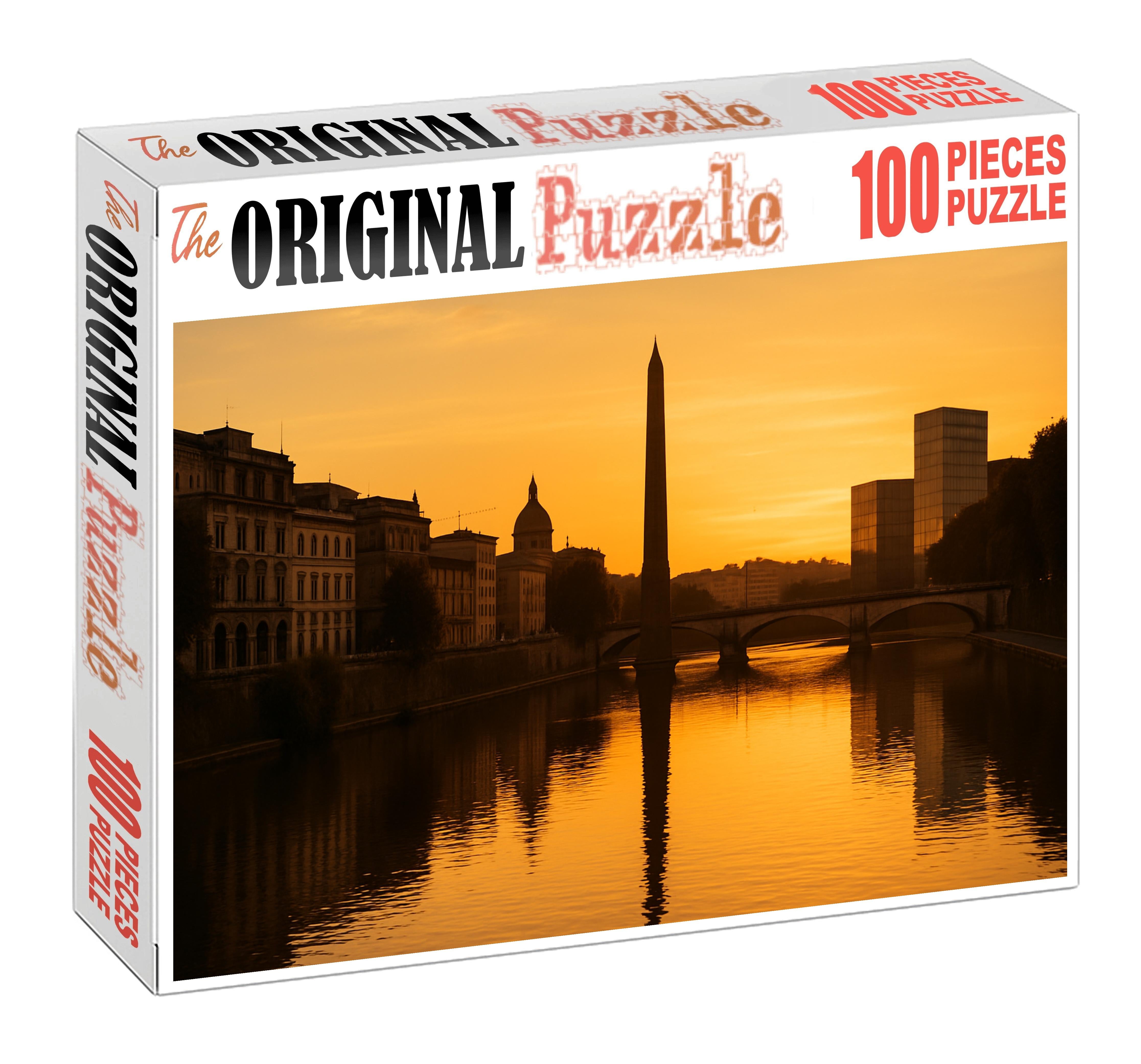 Buenos Aires Skyline Eclectic Architecture On The Ro De La Plata Mini Puzzle