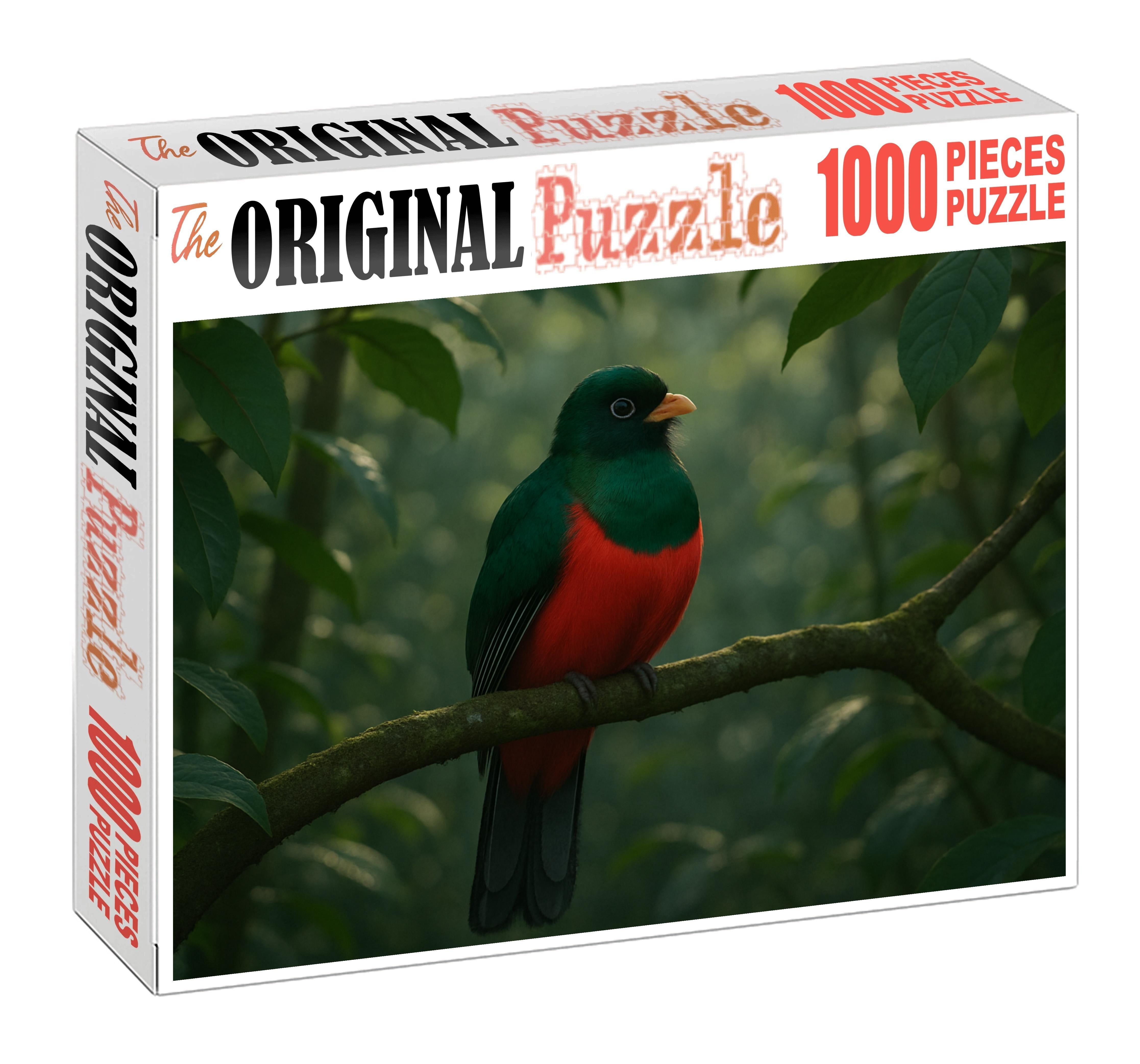 Elegant Trogon Jewel Of The Subtropics Challenging Puzzles