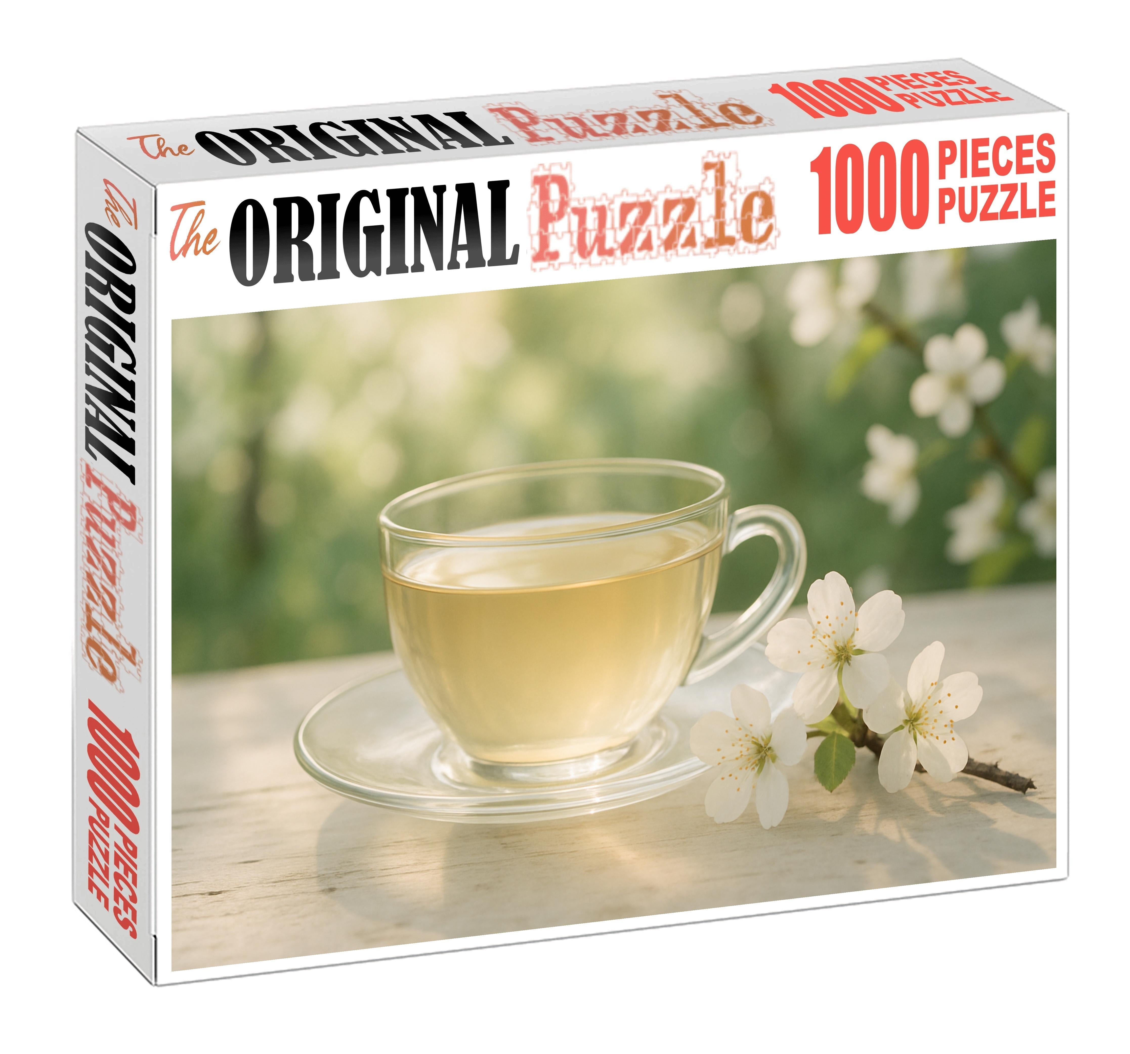 Sunlit Bloom White Tea 300 Piece Puzzle