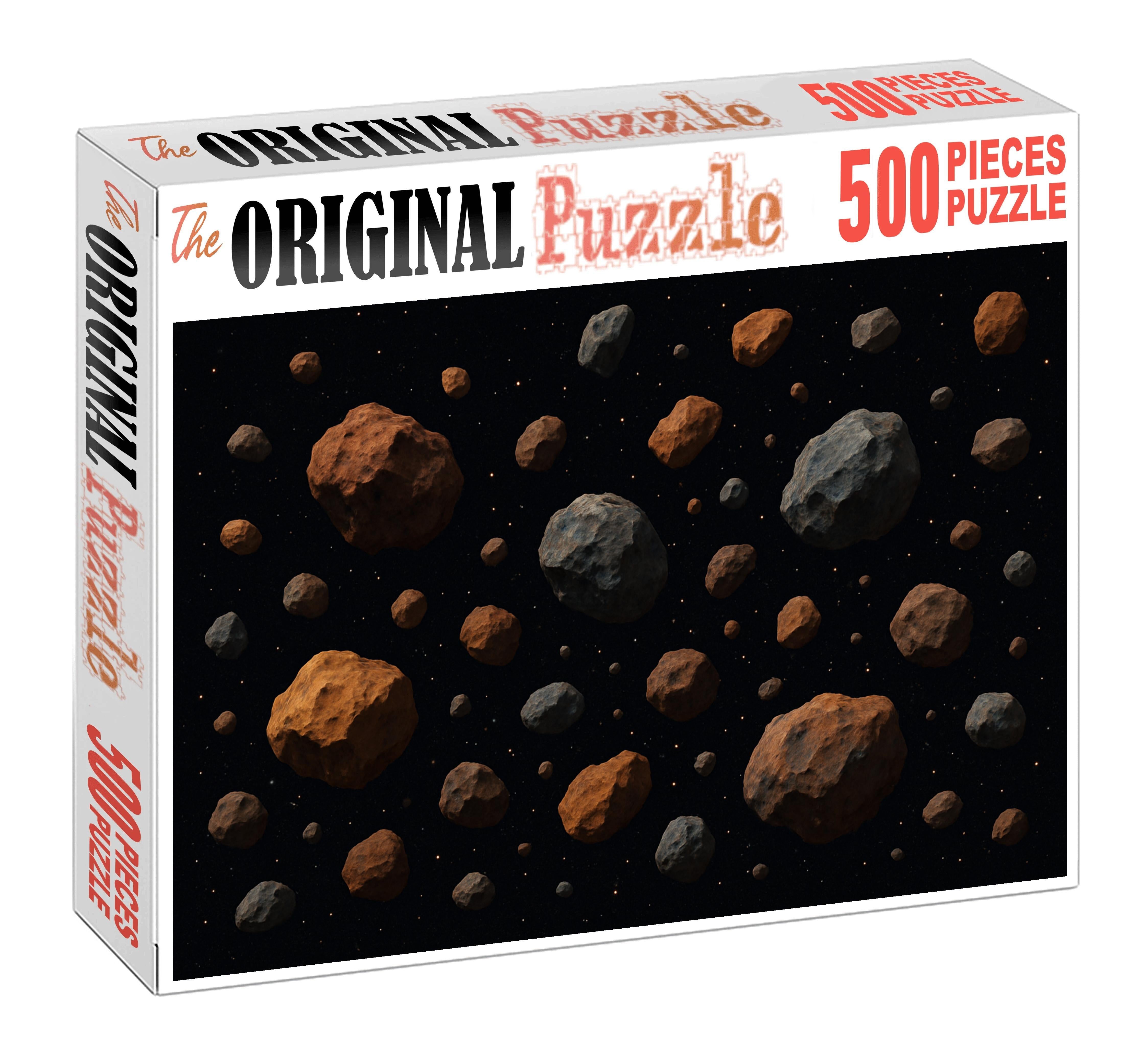 Silent Asteroid Field Drift 100 Piece Puzzle