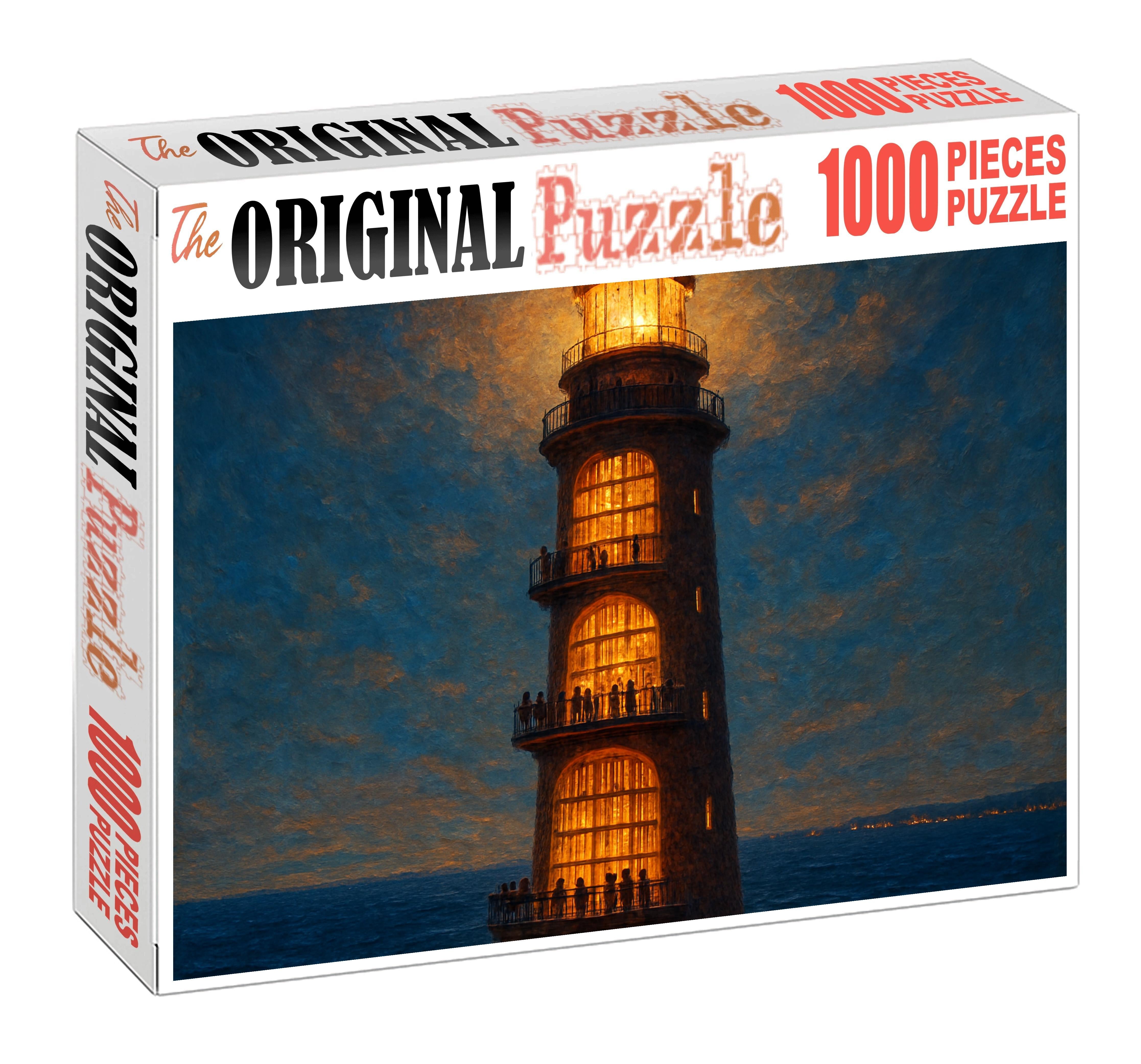 Miniature Lighthouse Library Challenging Puzzles