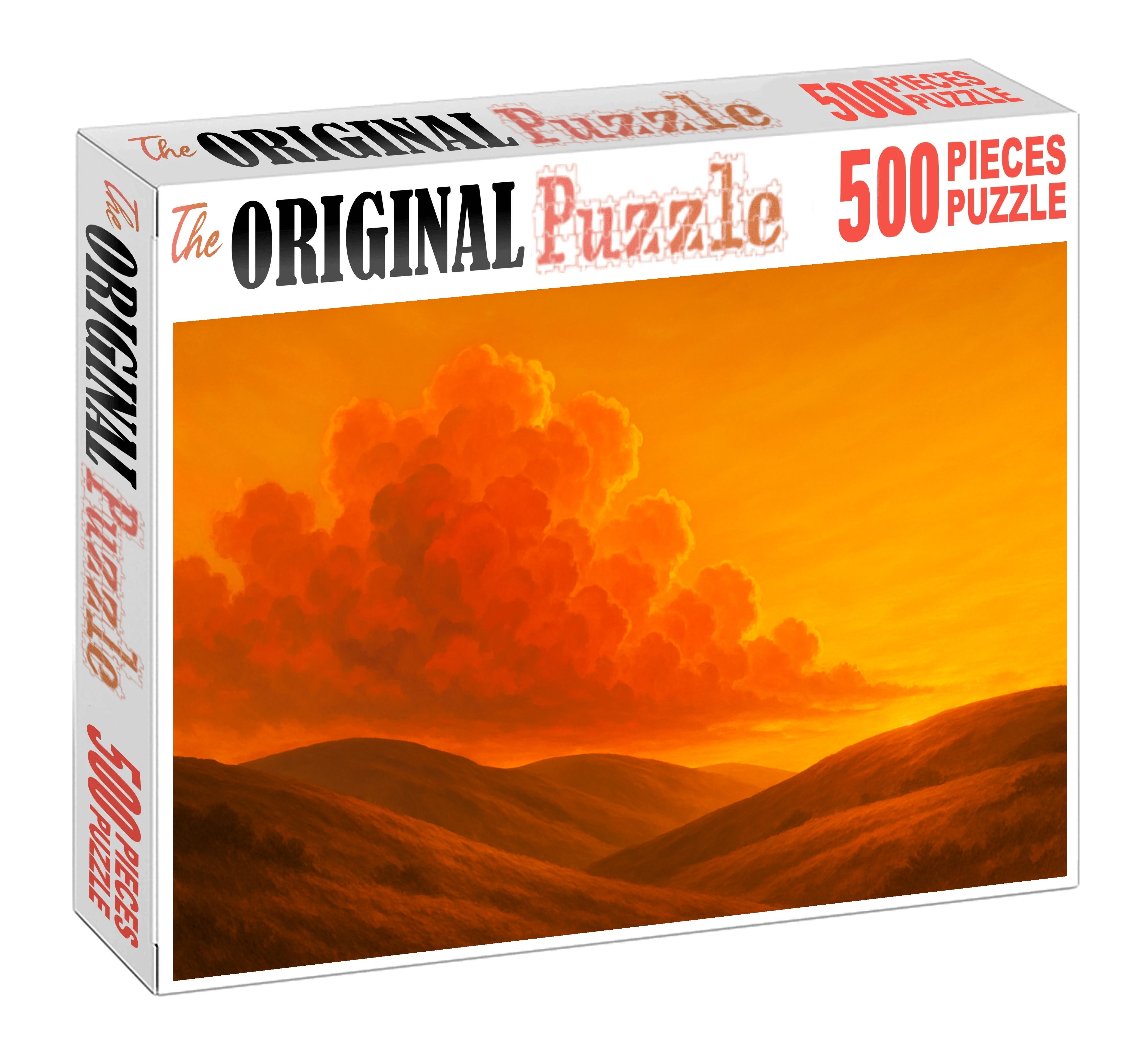 Saffron Satin Skies Family Puzzles