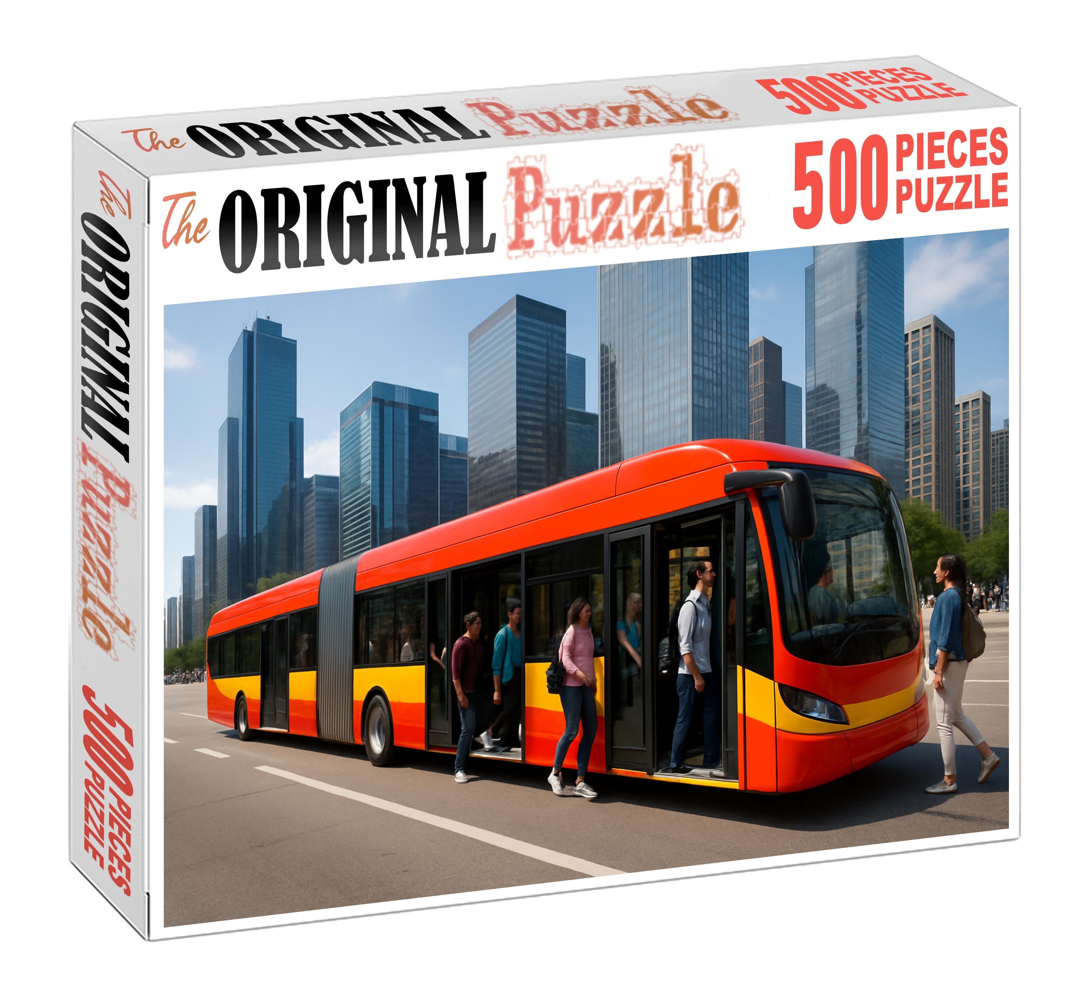 Articulated Electric Bus Challenging Puzzles