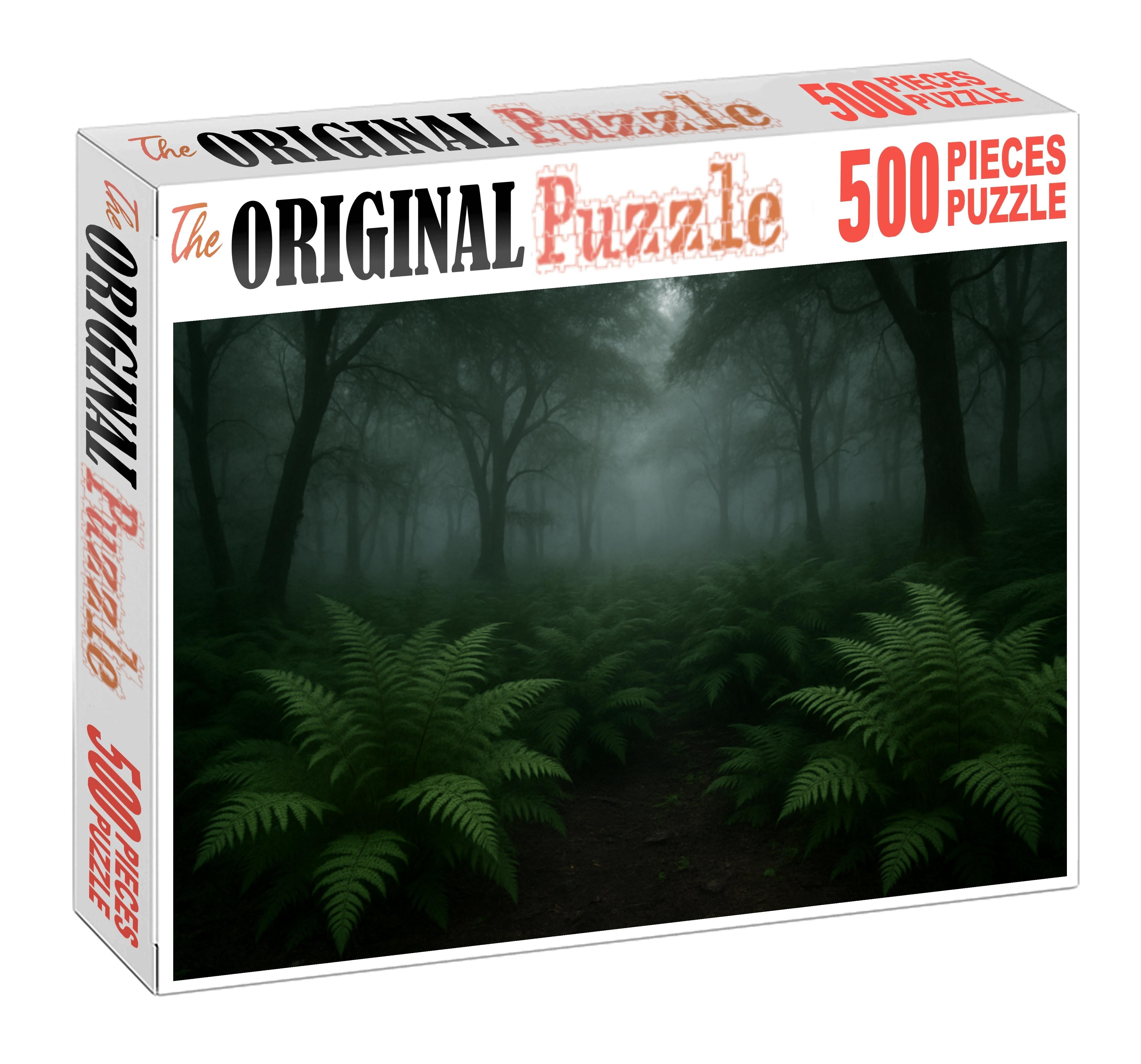 Misty Fern Glade 500 Piece Puzzle