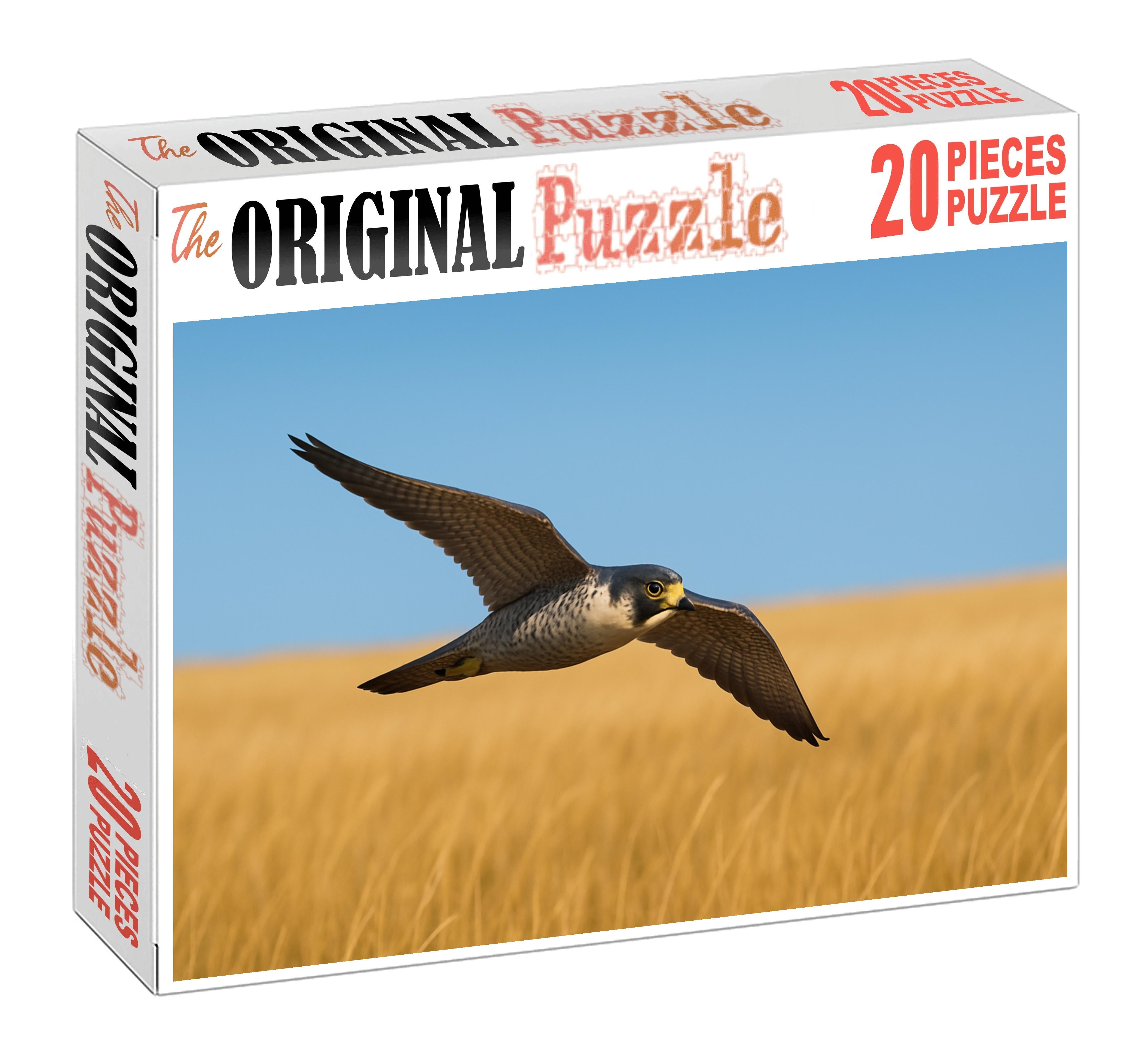 Prairie Falcon Speedster Of Open Plains Puzzle Challenge