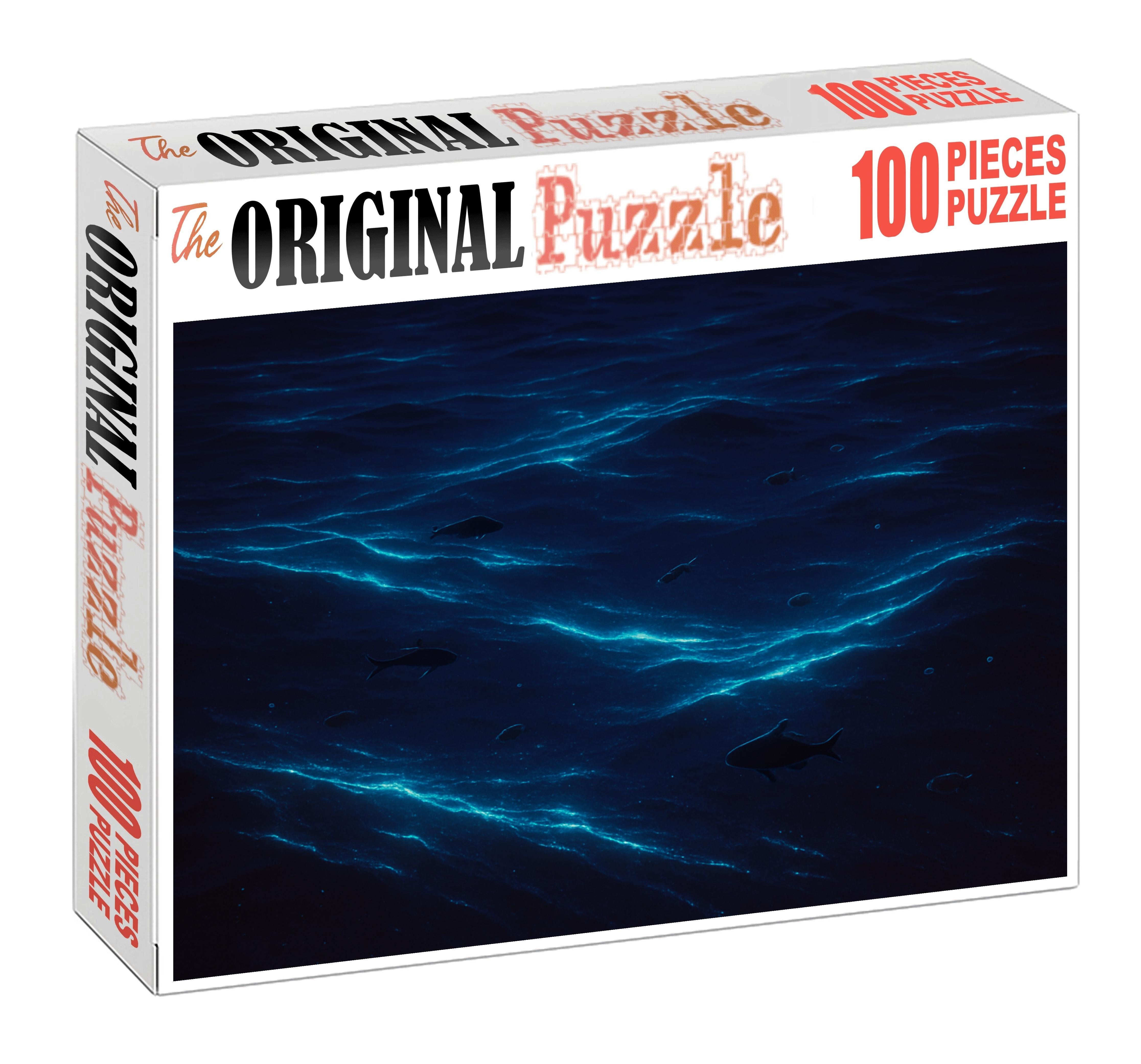Bioluminescent Night Drift 1000 Piece Puzzle