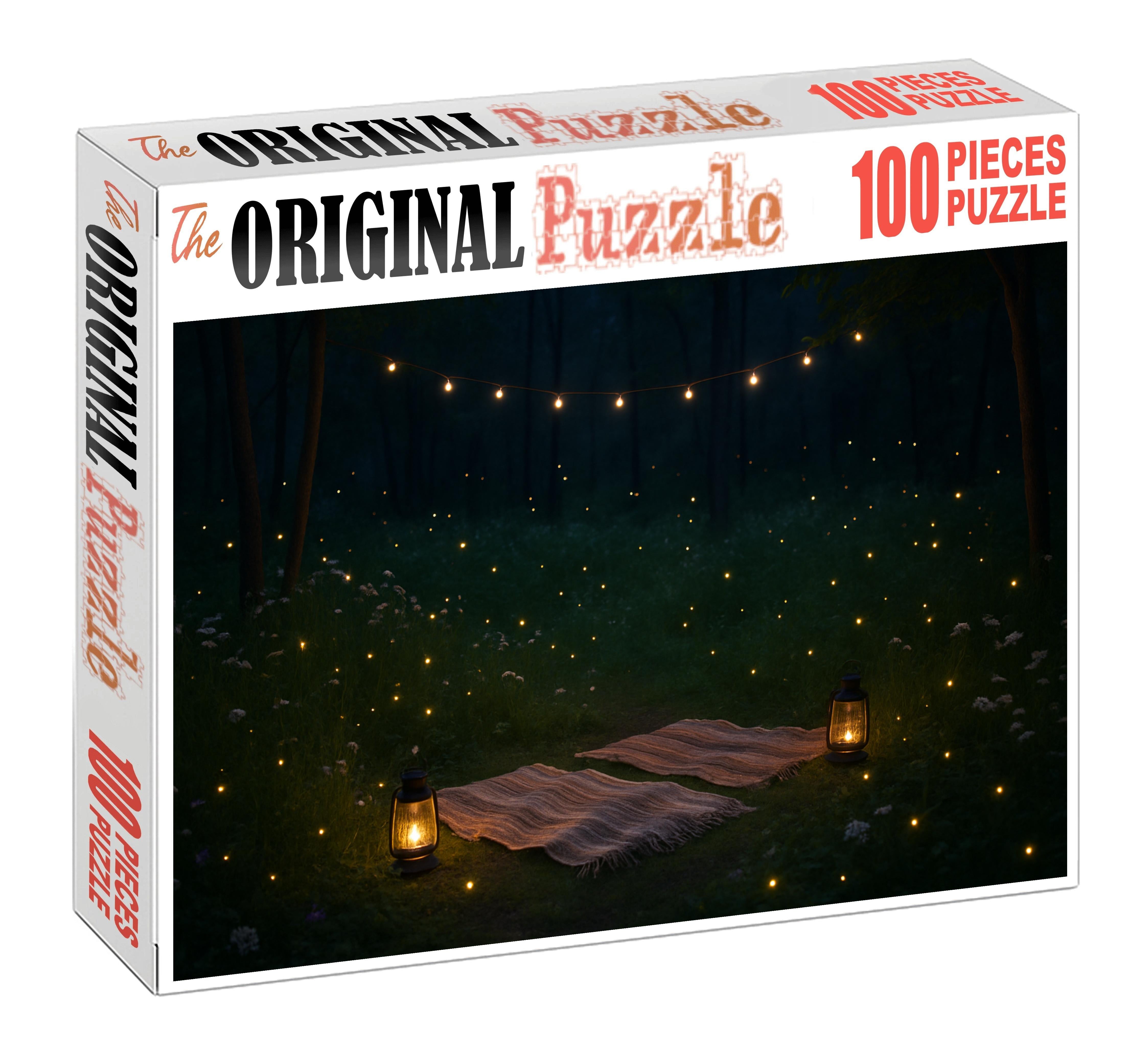 Midsummer Night Fireflies Puzzle Fun