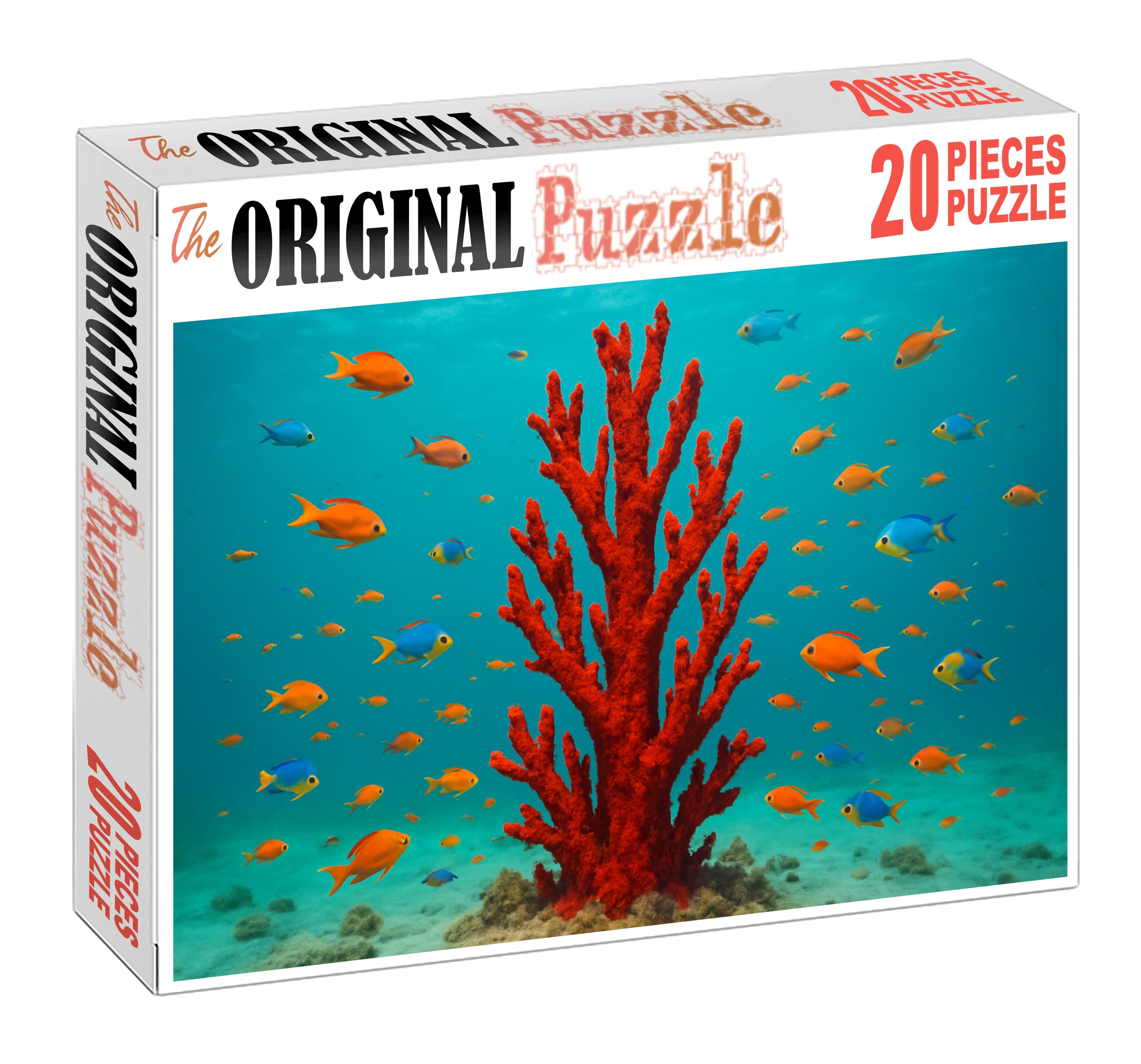 Crimson Coral Spire 500 Piece Puzzle