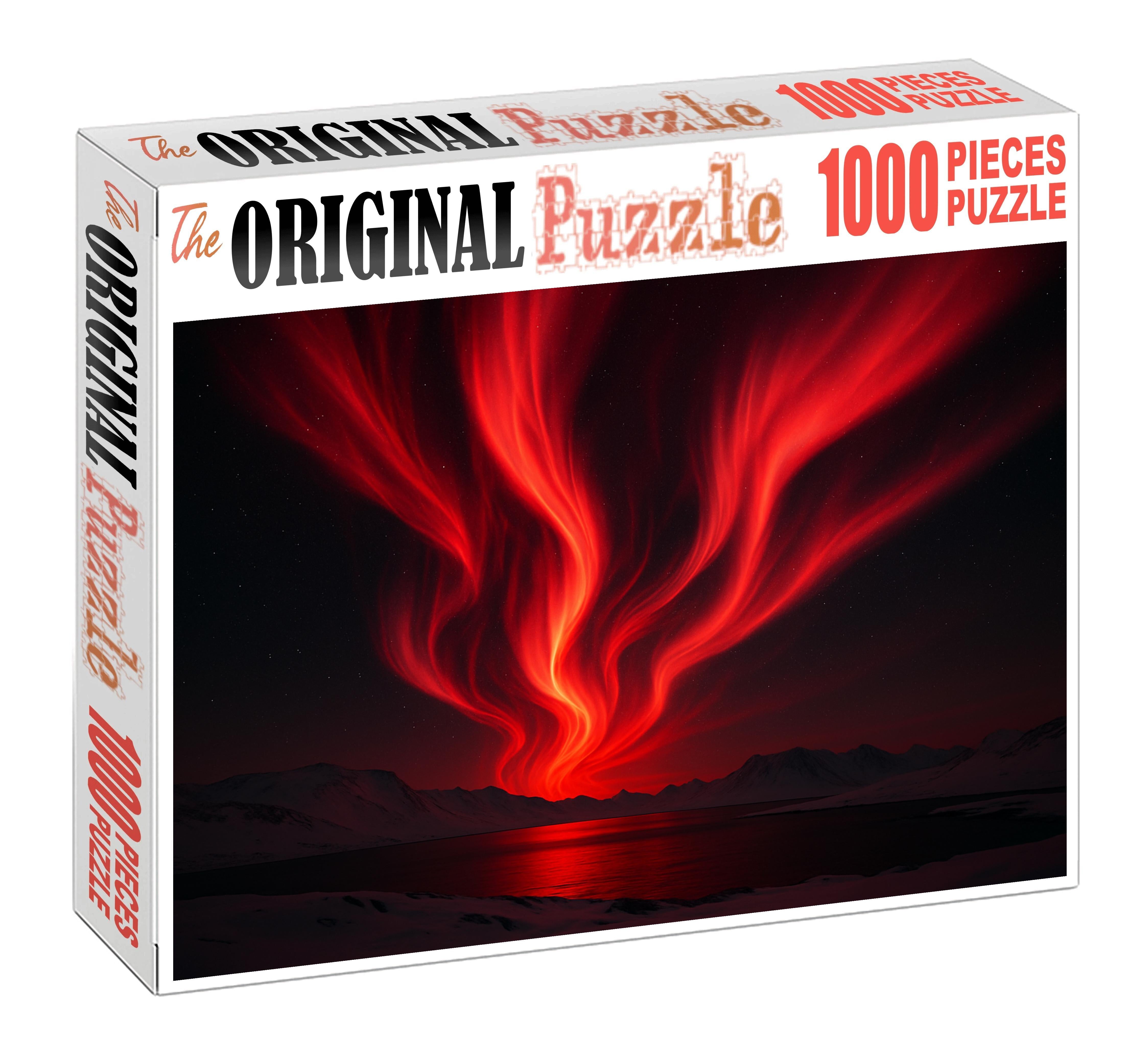 Crimson Ion Storm 200 Piece Puzzle