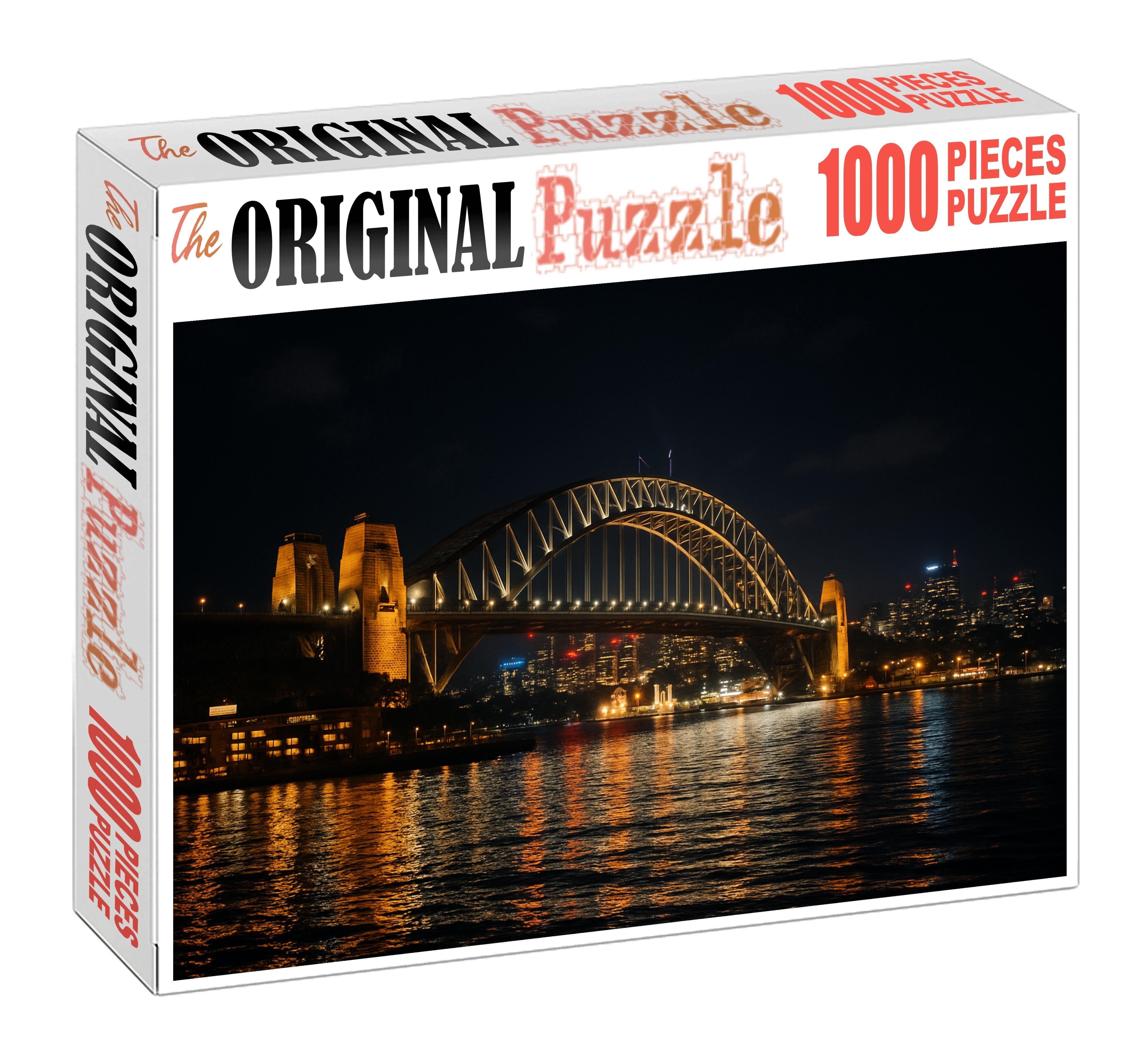 Sydney Harbour Bridge Located In Sydney Australia Recognized By 7260 Globally As A Feat Of Engineering 1000 Piece Puzzle