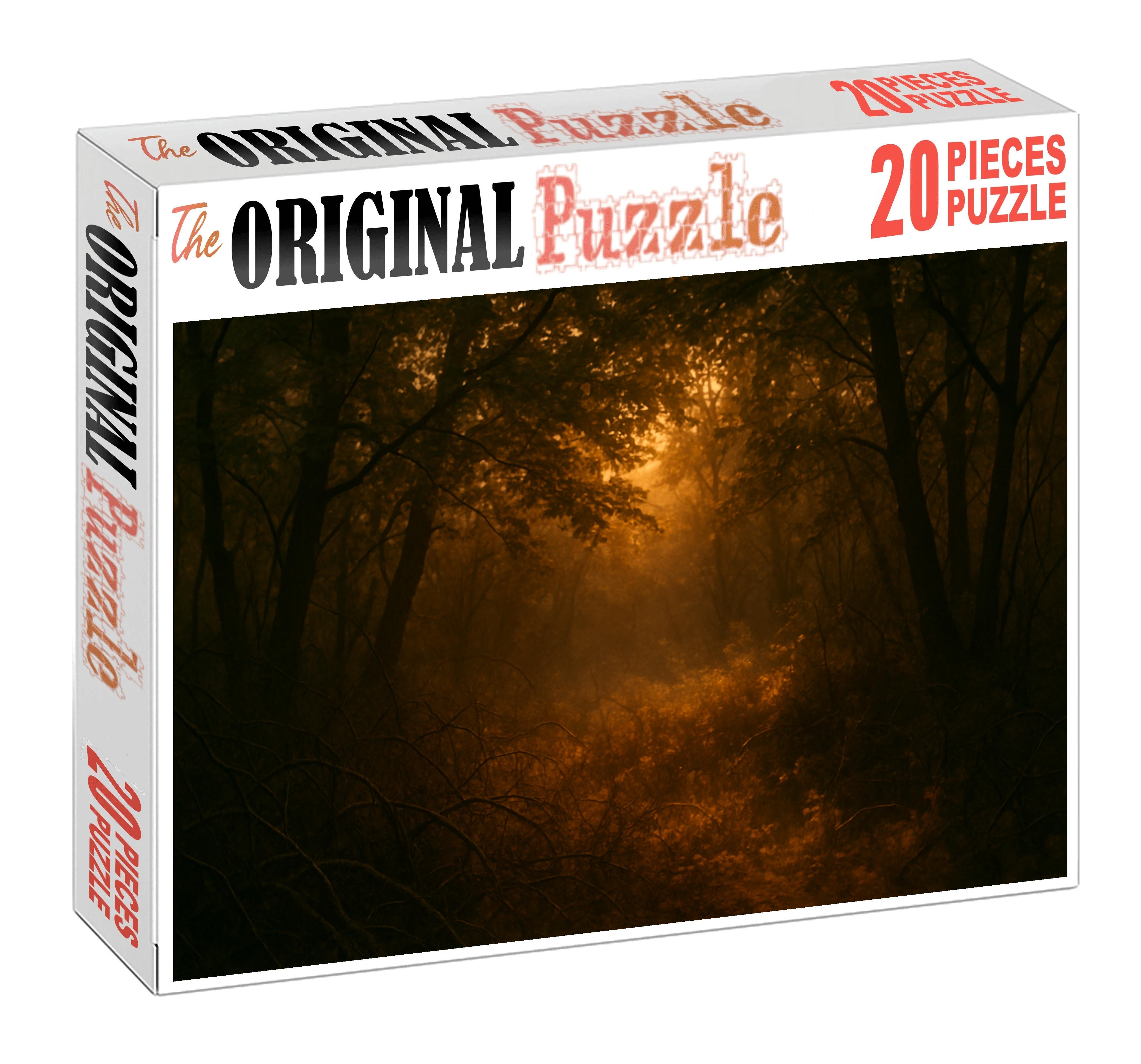 Amber Twilight Thicket Premium Puzzle Pieces