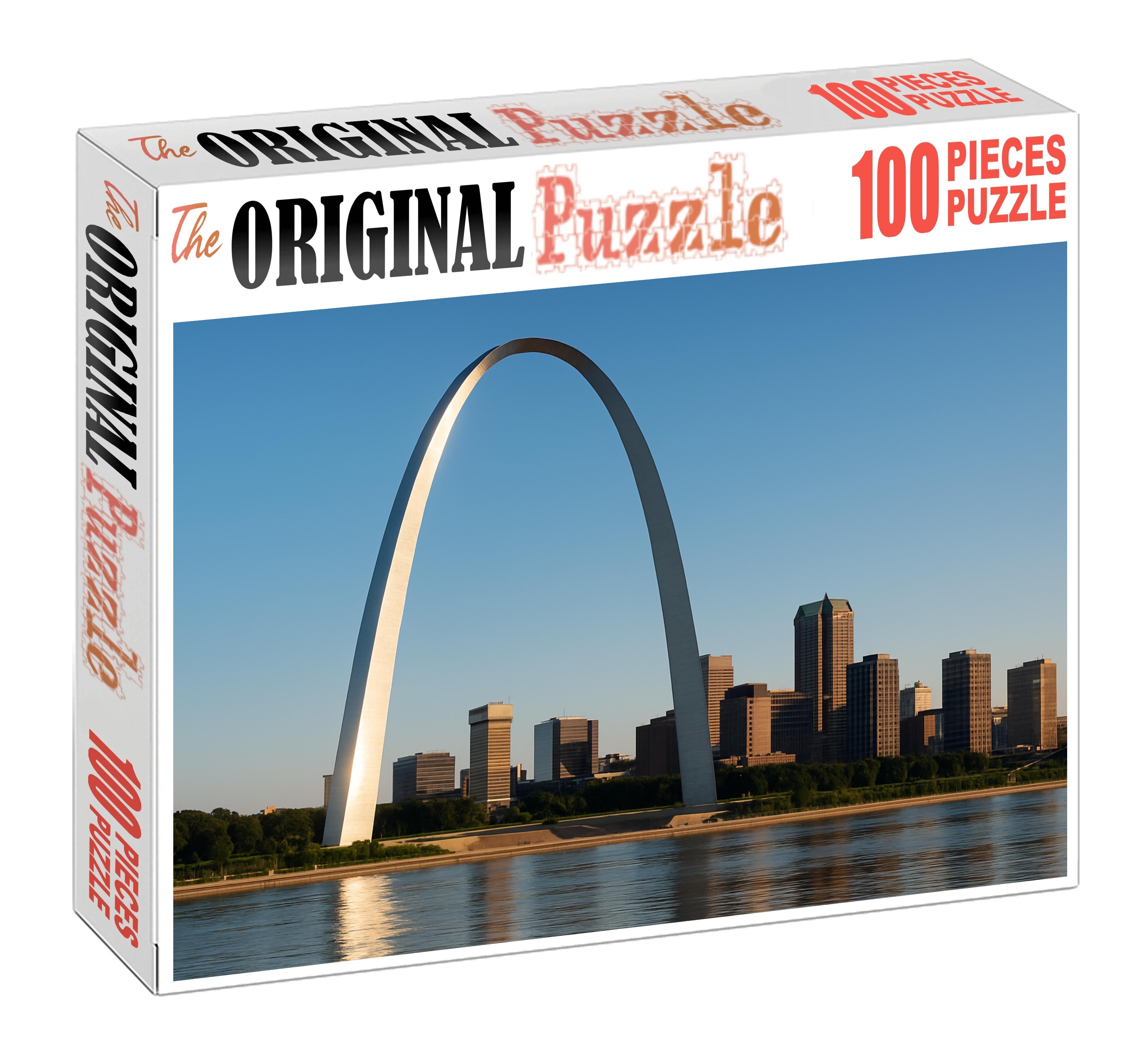 Gateway Arch St Louis Usa - Identified By 6041 Globally As A Monument To Westward Expansion Easy Puzzles