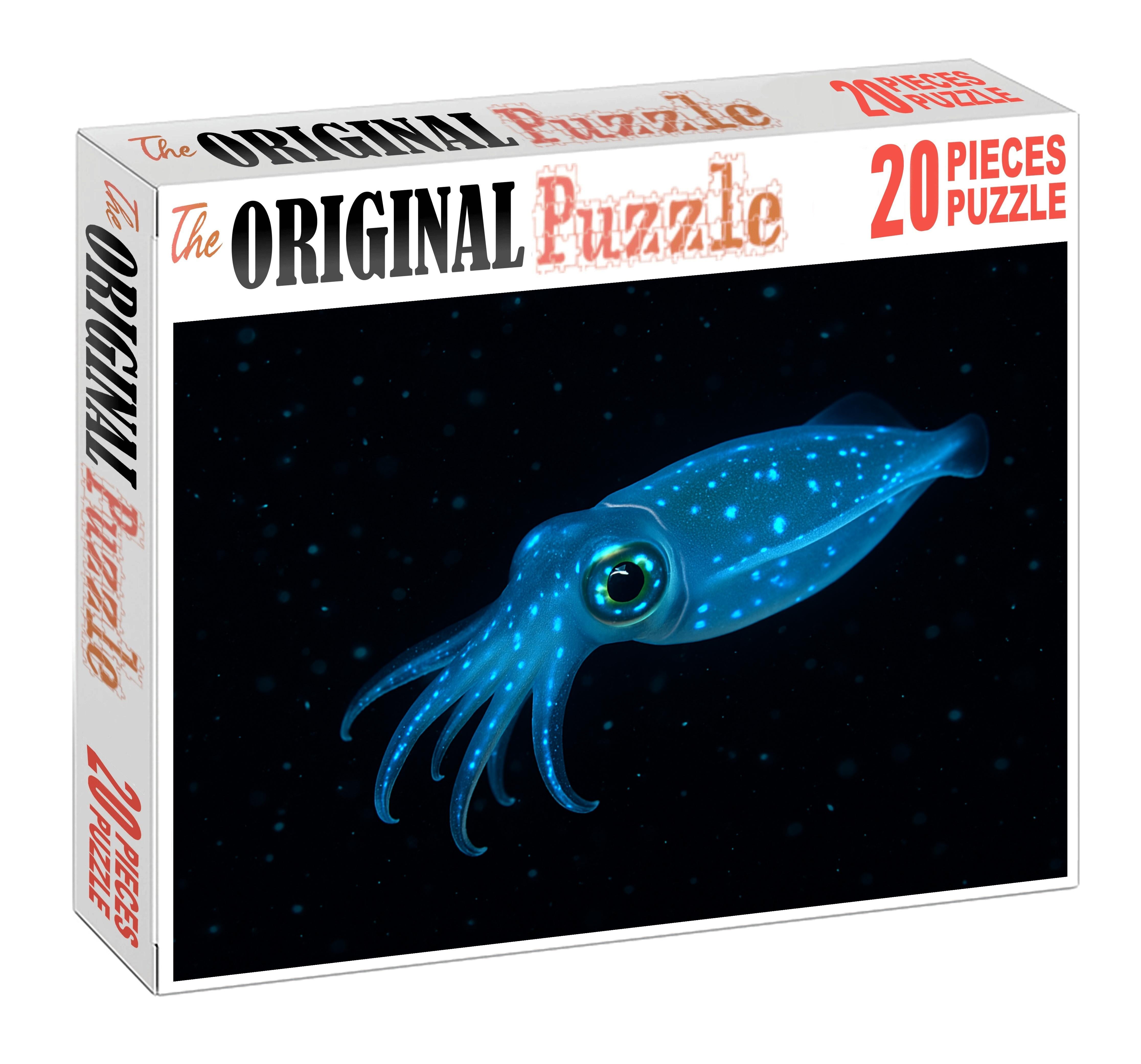 Glowing Phantom Squid Translucent Deep-sea Enigma Challenging Puzzles